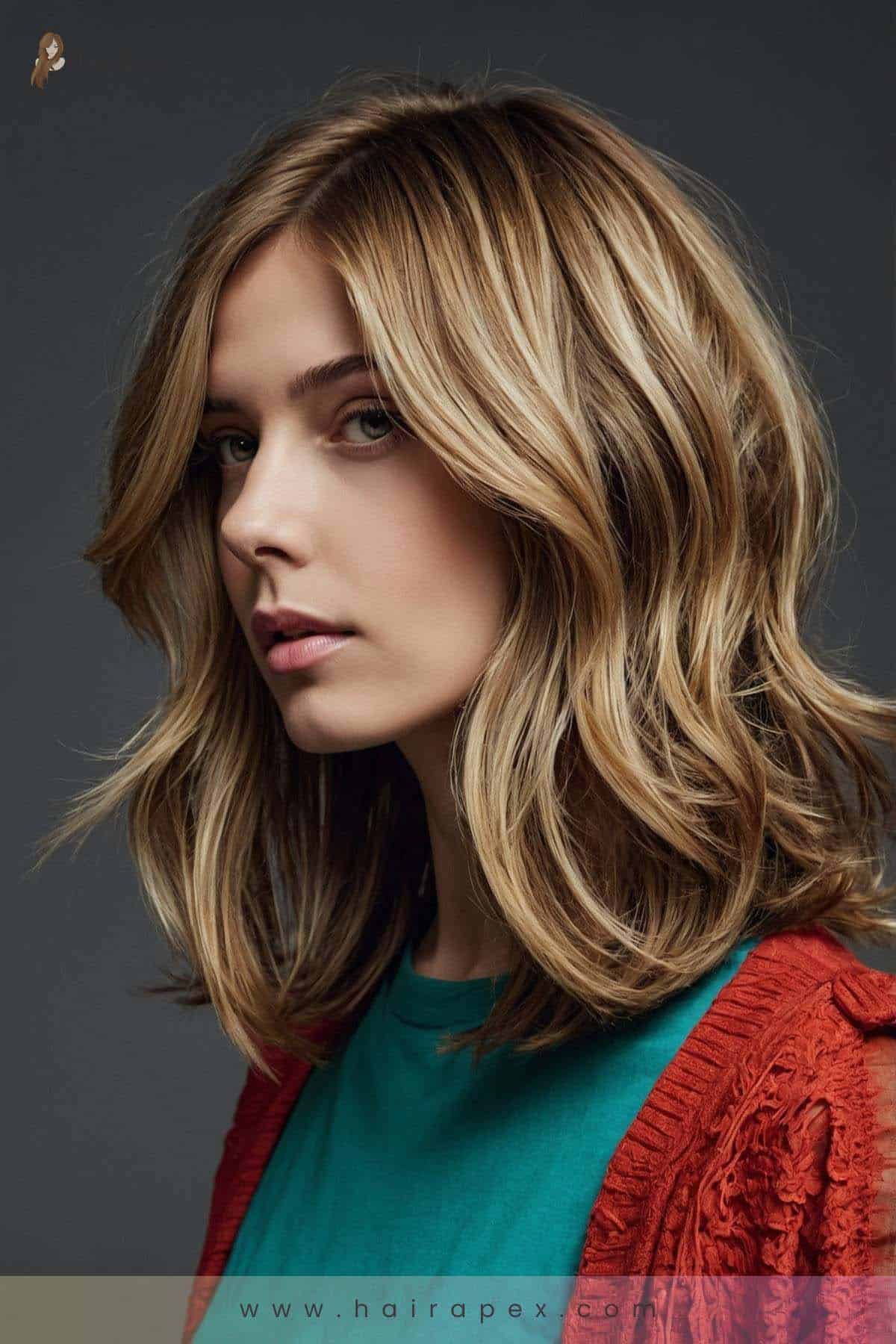 medium length haircut for thin hair 12