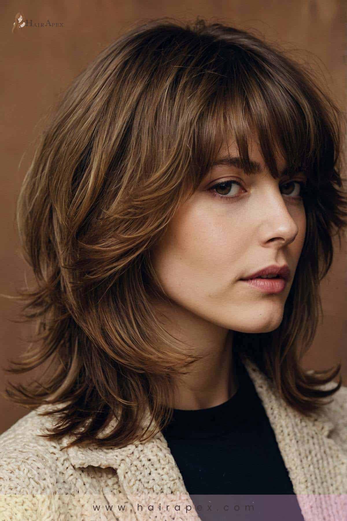 Medium Length Haircut 70s 11