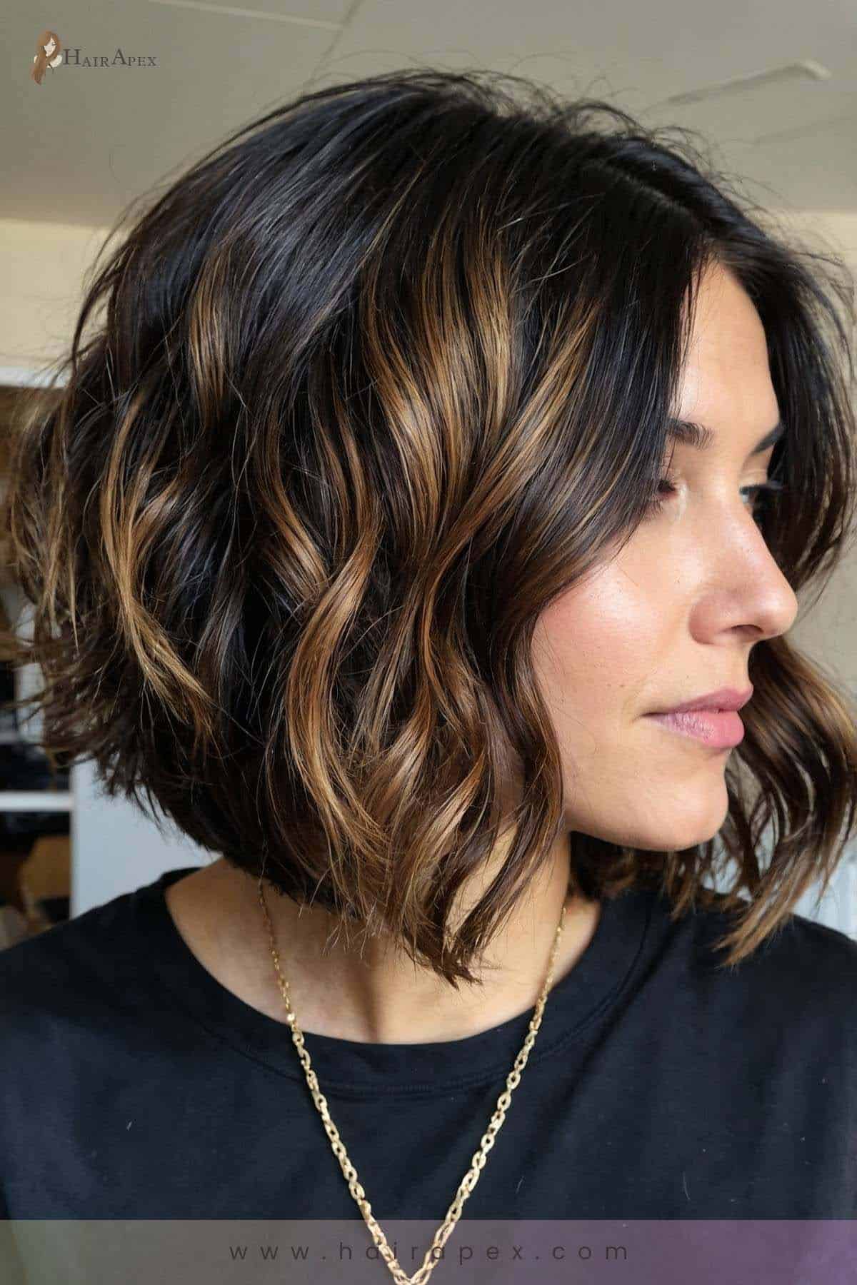 medium length haircut edgy 12