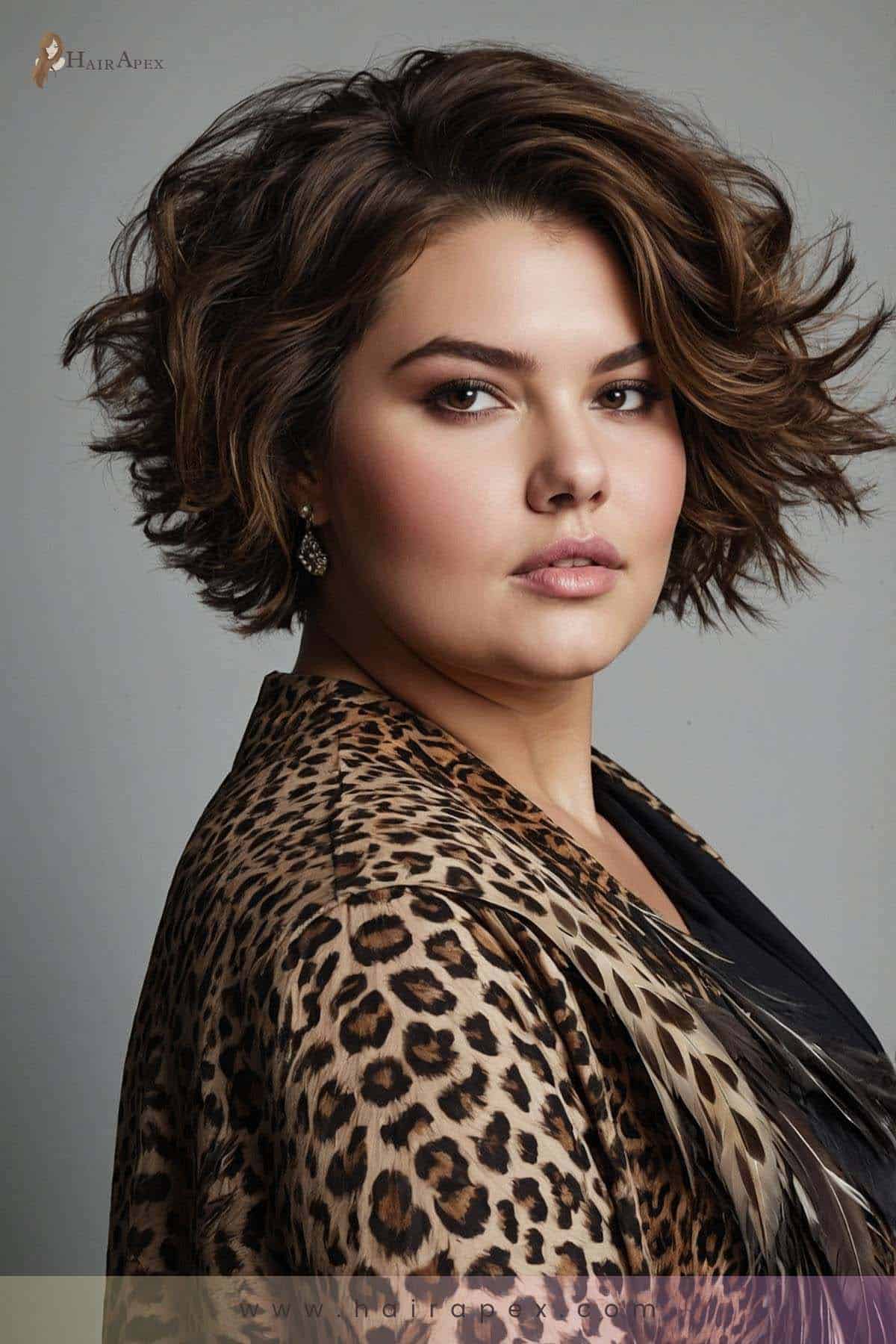 medium length haircut plus size women 13