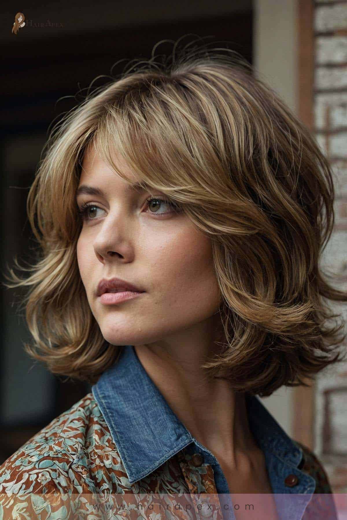 Medium Length Haircut 70s 14