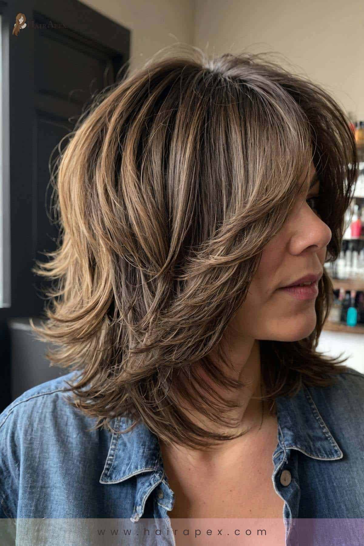 Medium Length Haircut 1c 16