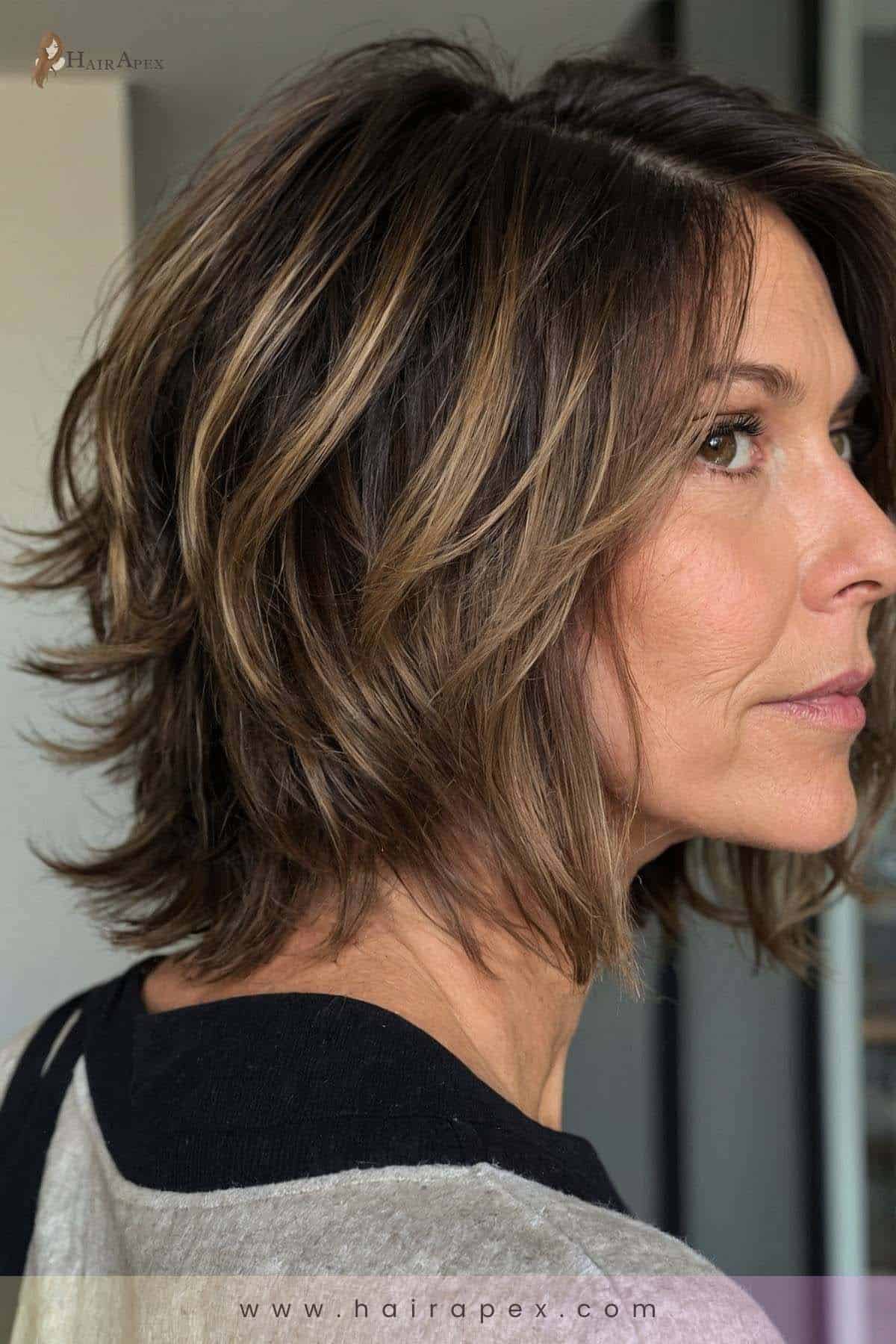 Medium Length Haircut 50 Years Old 18