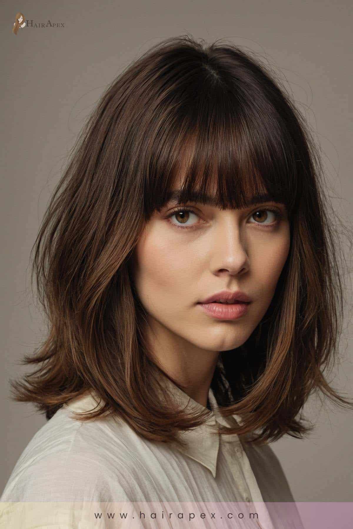 medium length haircut oval face 17