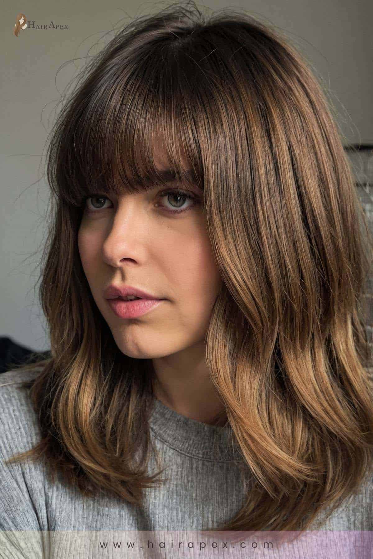 medium length haircut oval face 18