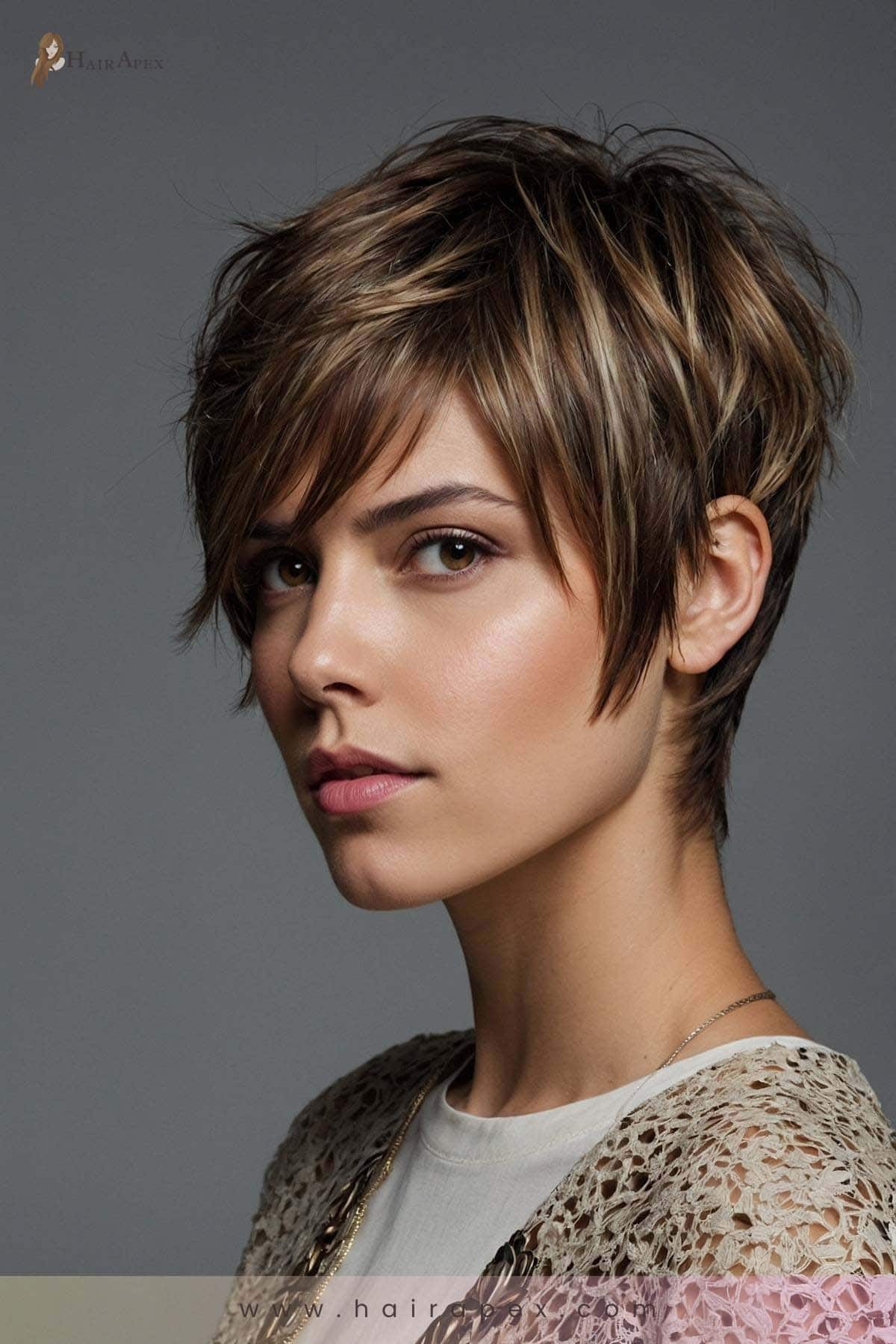 medium length haircut edgy 17