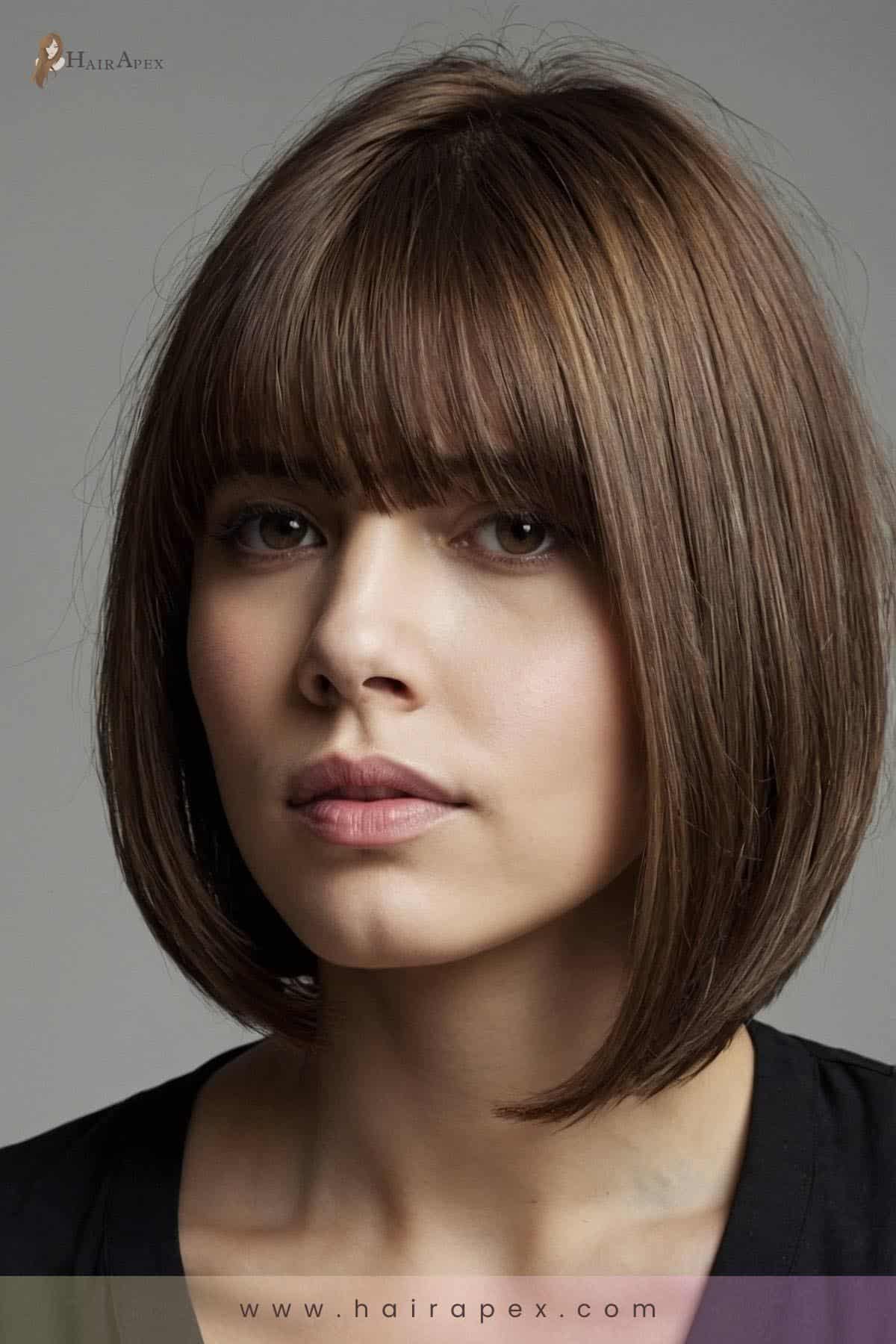 medium length haircut for round faces 15