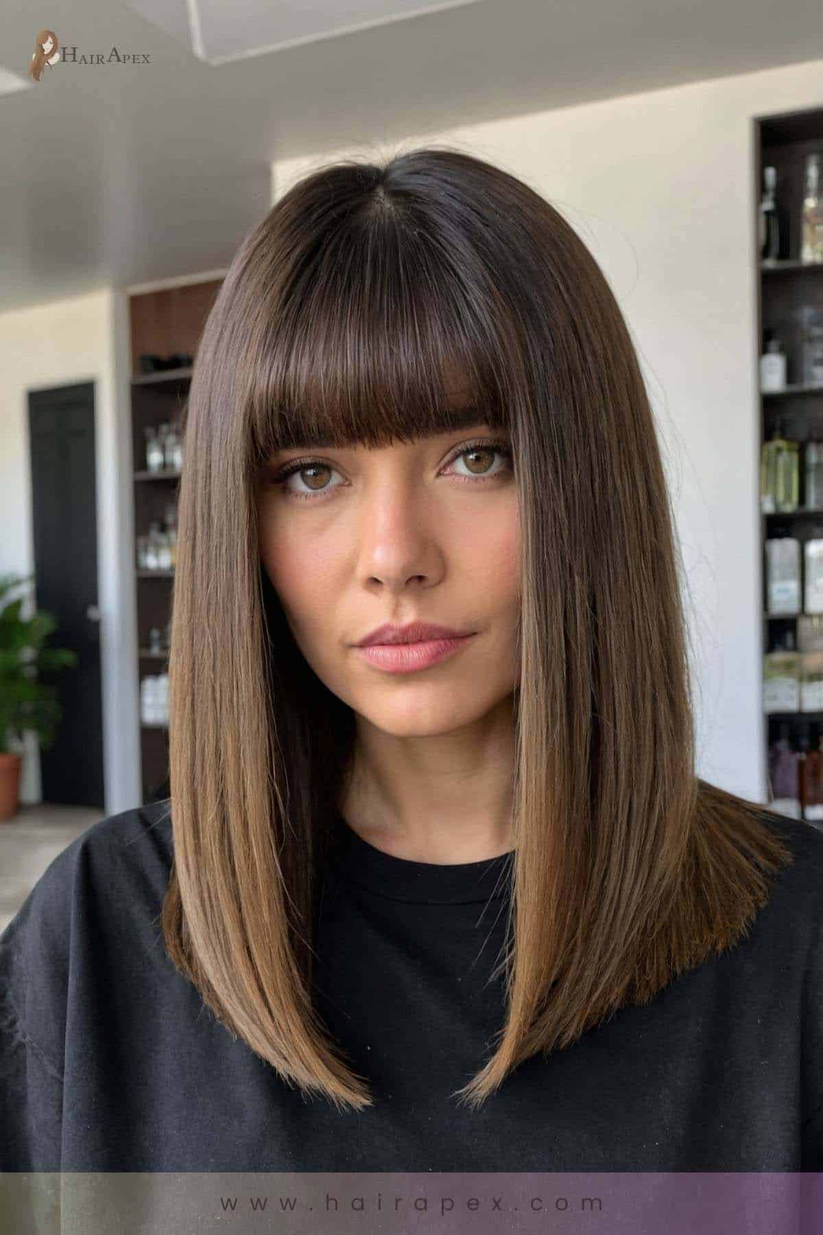 medium length haircut straight 7