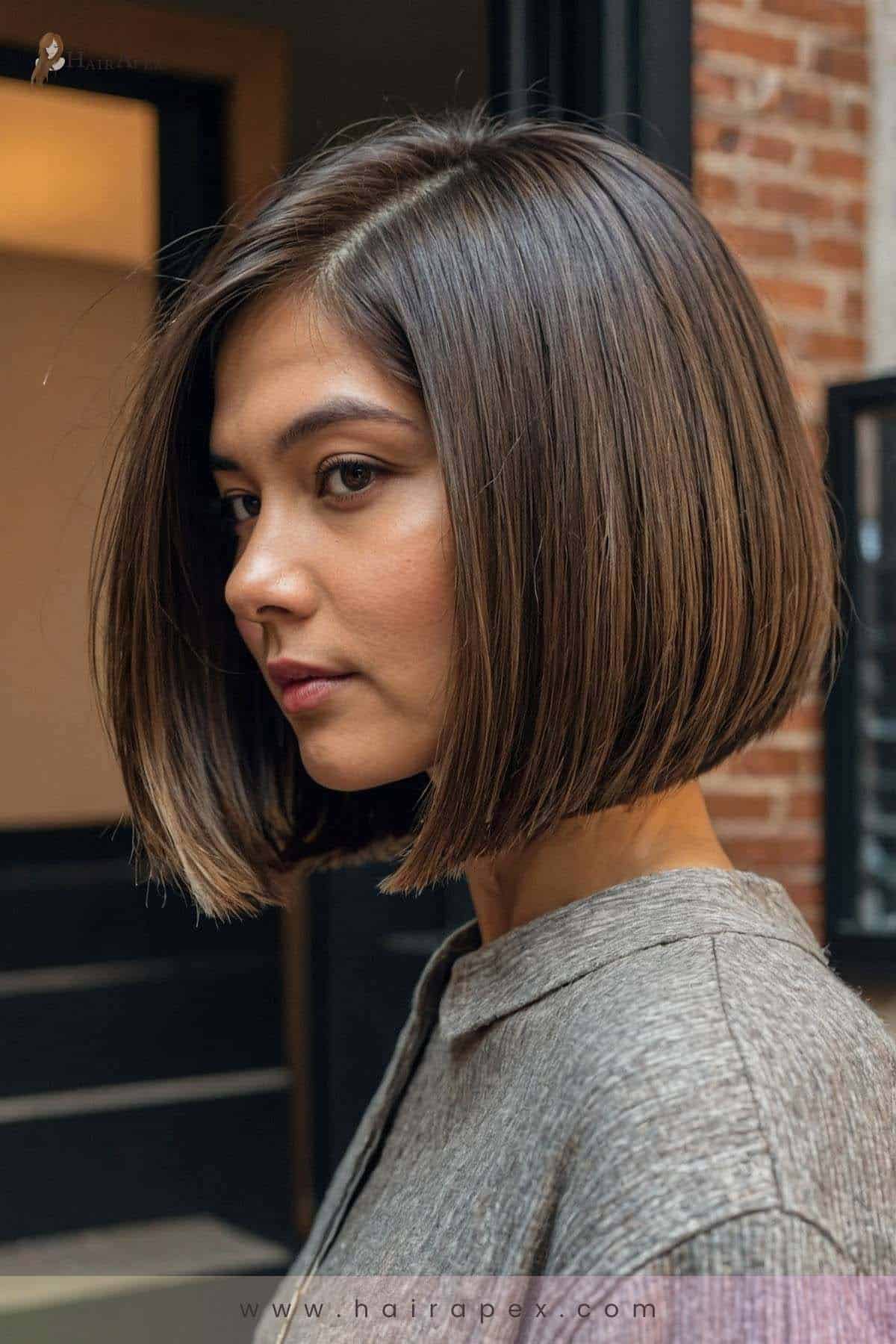 medium length haircut for thick hair 5