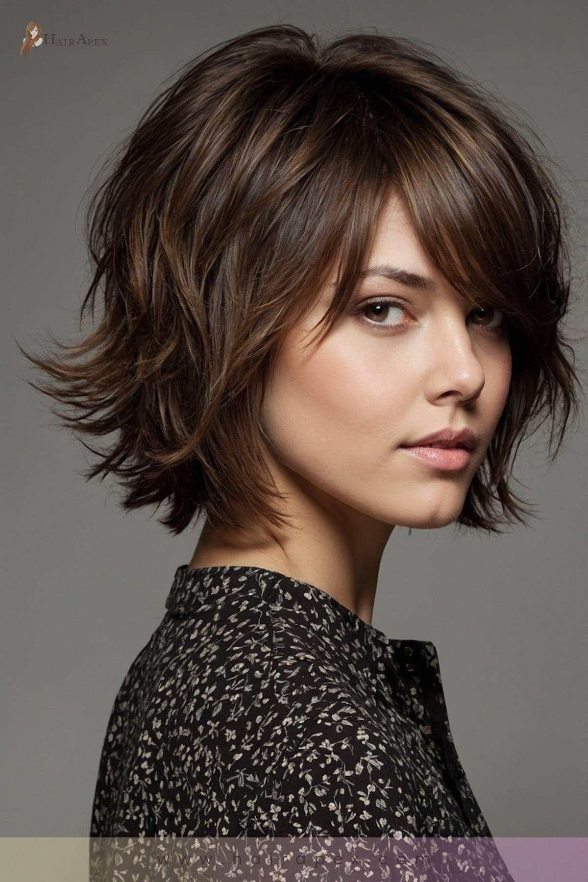 medium length haircut for round faces 14