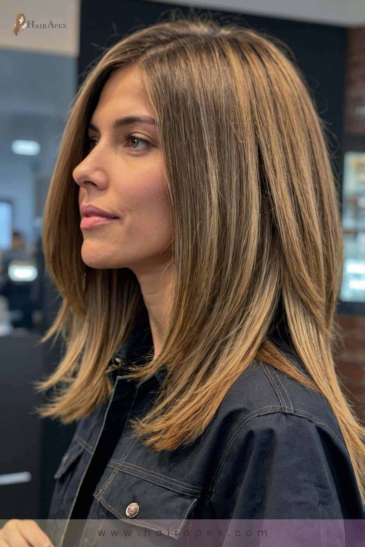 medium length haircut straight 21