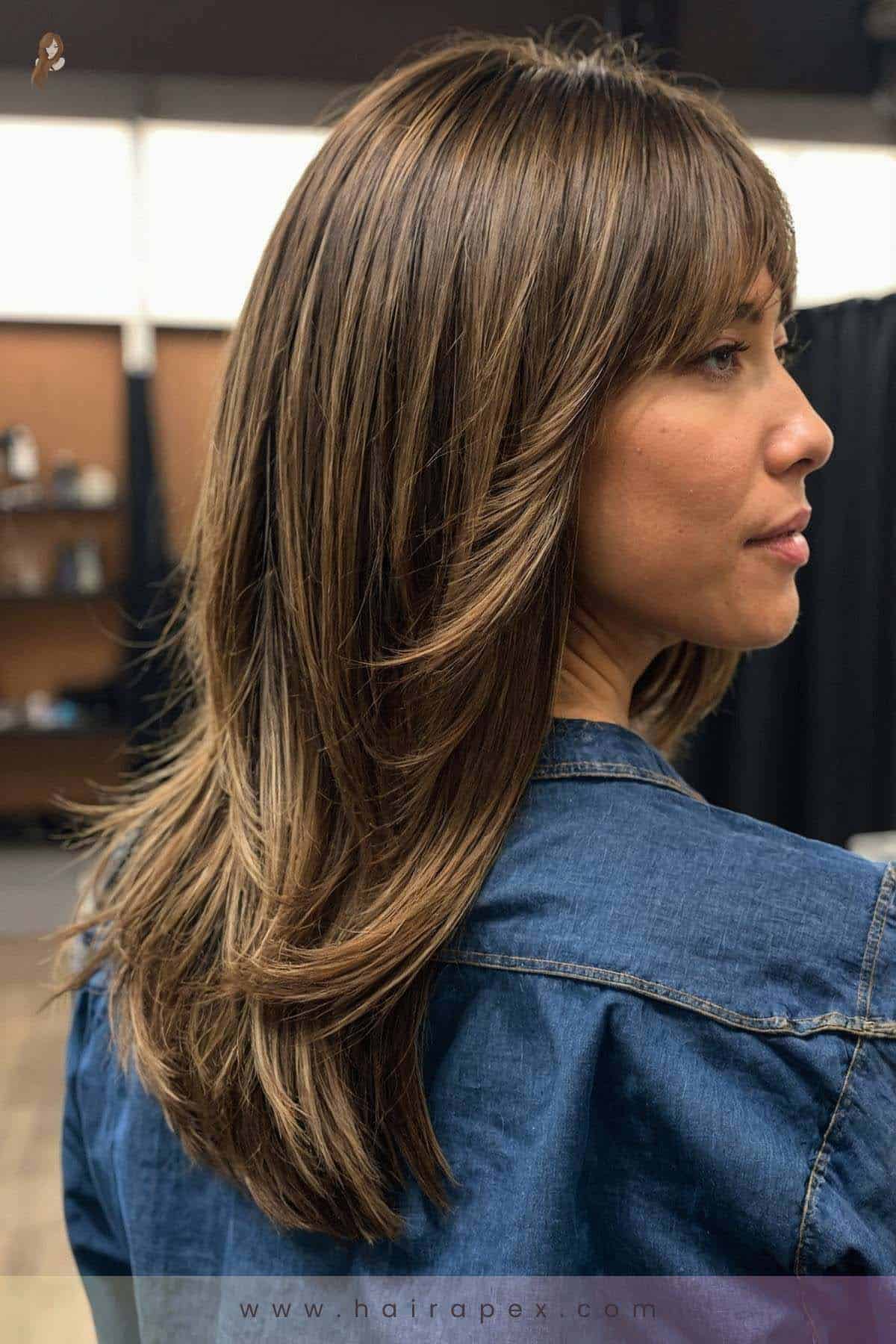 medium length haircut straight 22