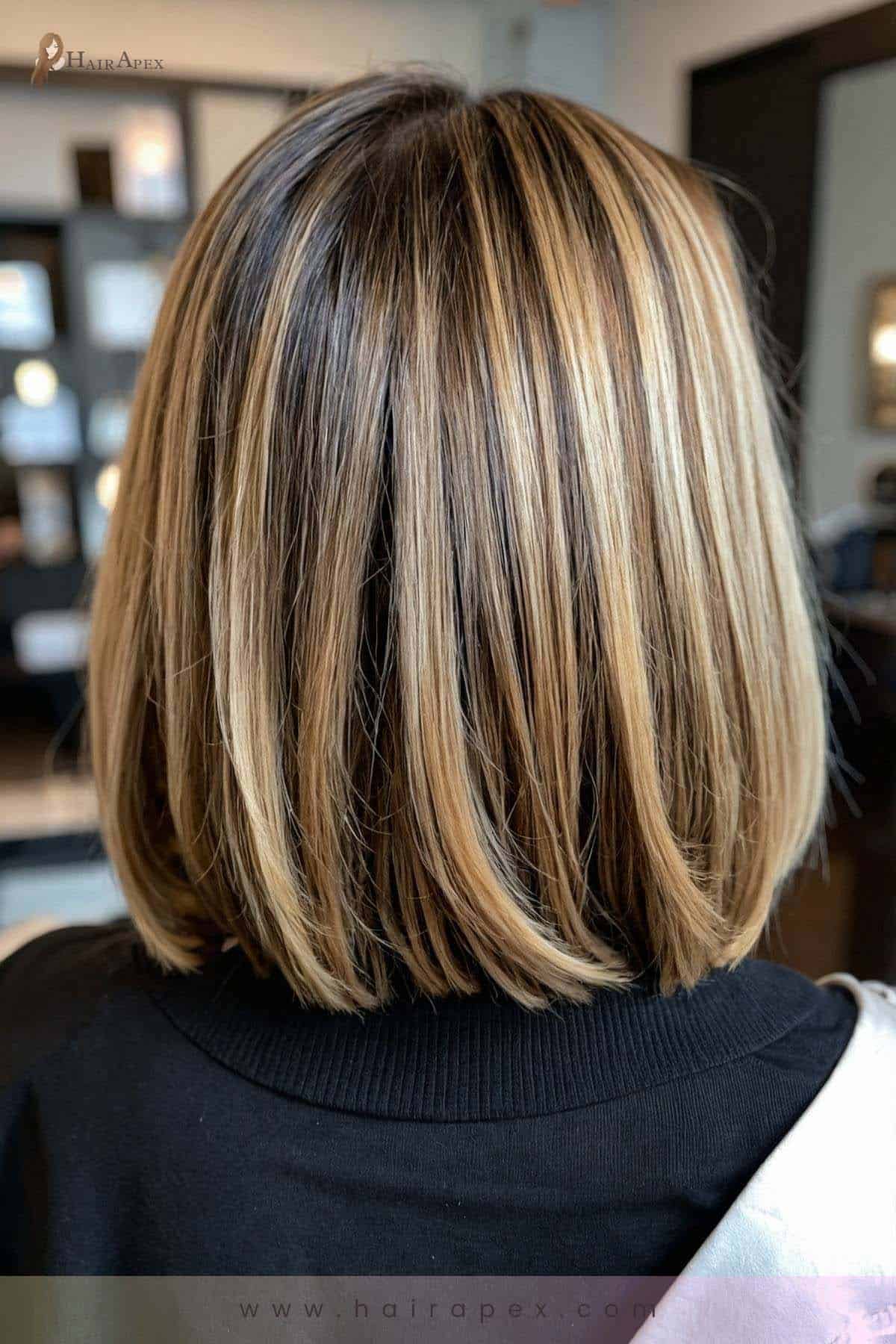 medium length haircut straight 2