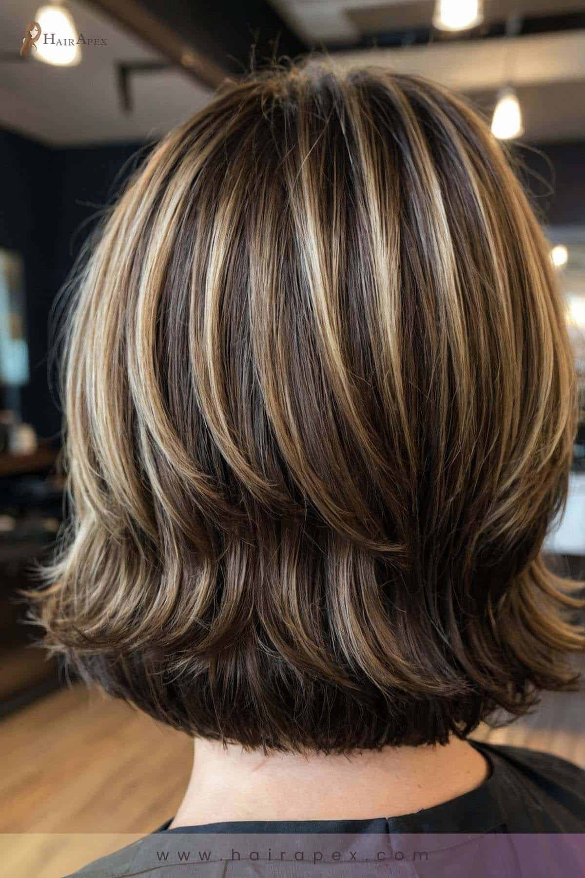 medium length haircut for fine hair 38