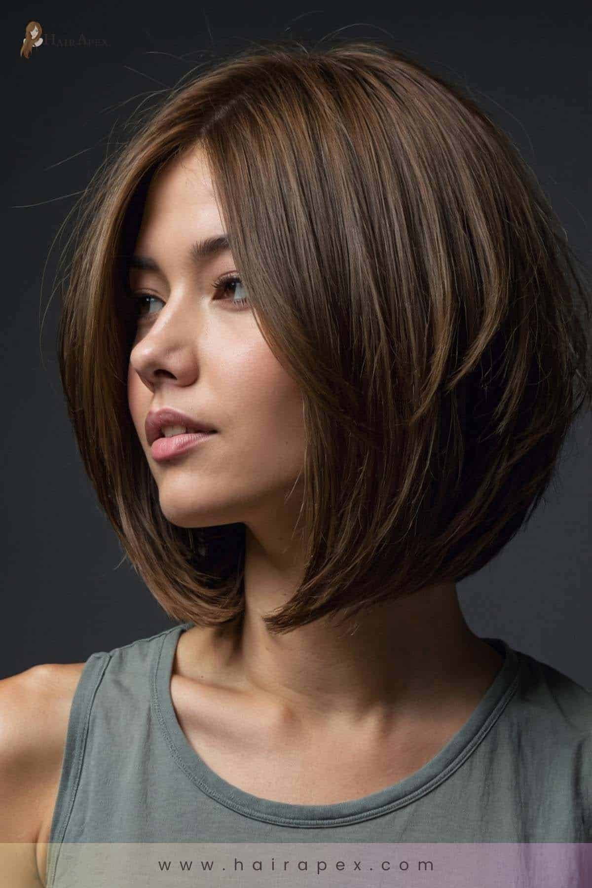 medium length haircut for thick hair 17