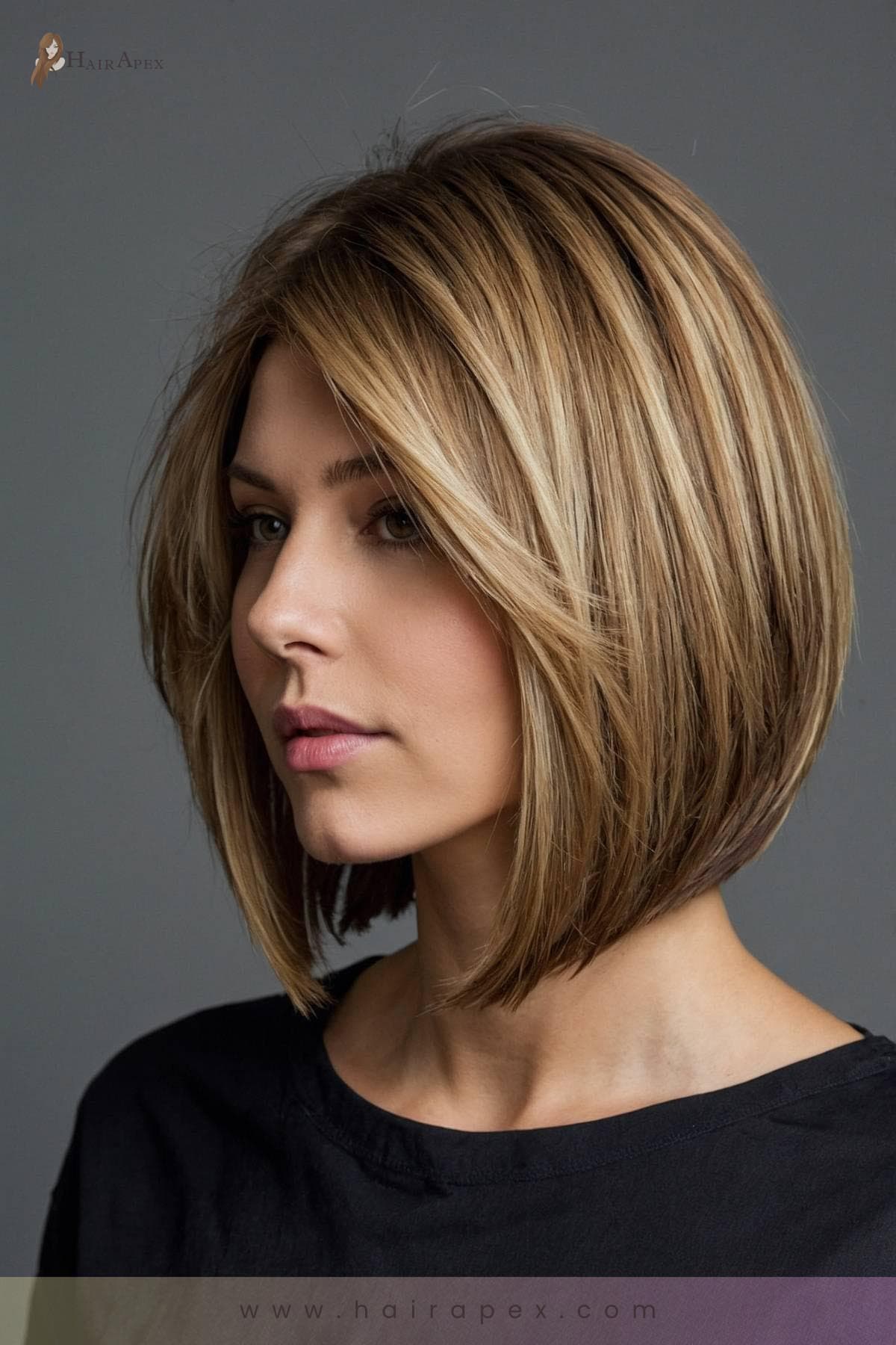 medium length haircut for round faces 31