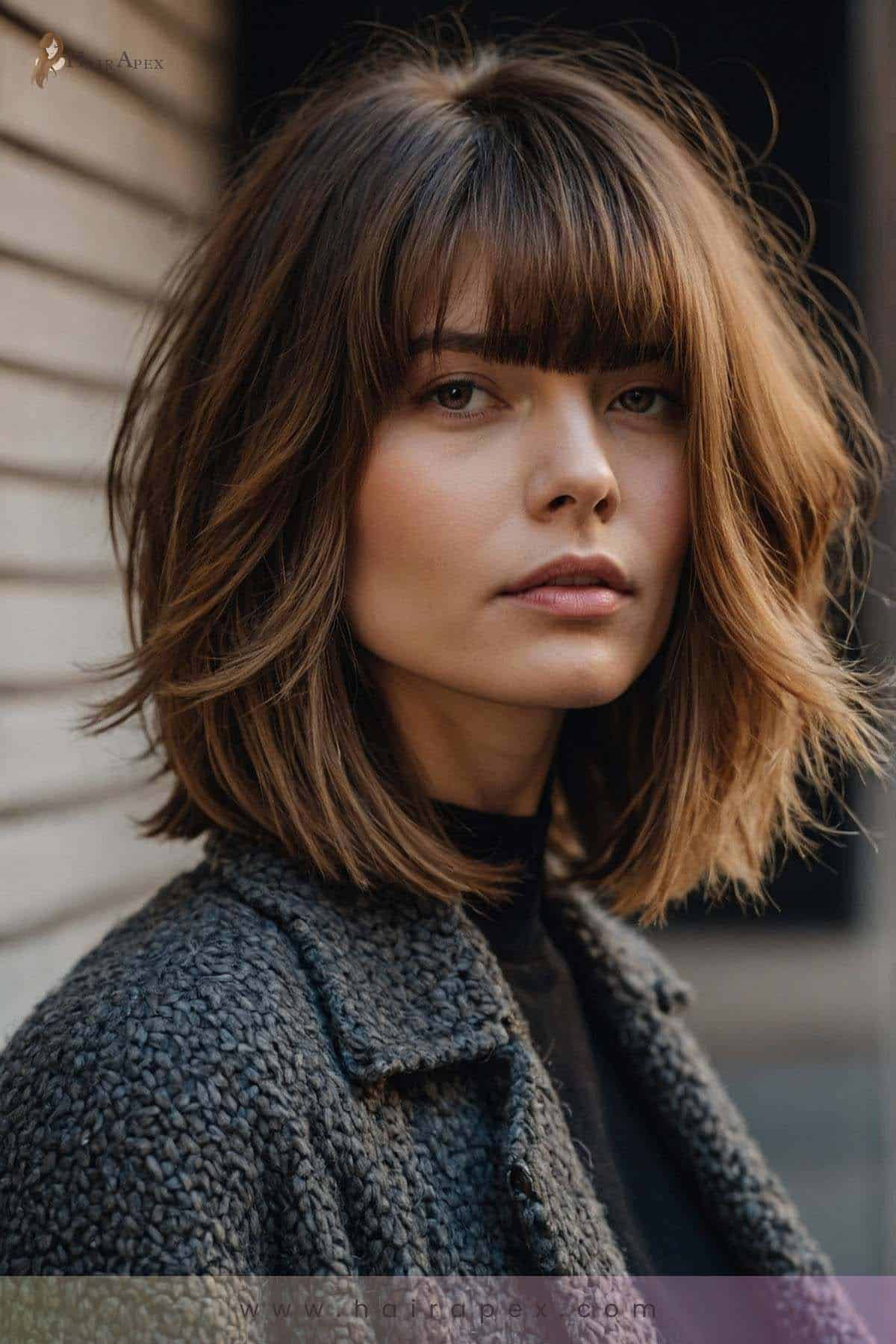 medium length haircut for fine hair 1