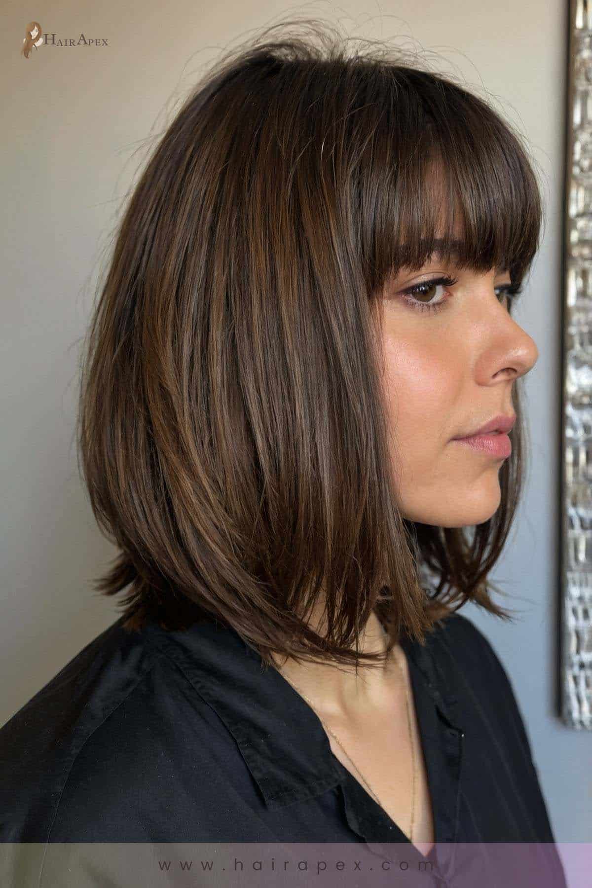 medium length haircut for thick hair 32