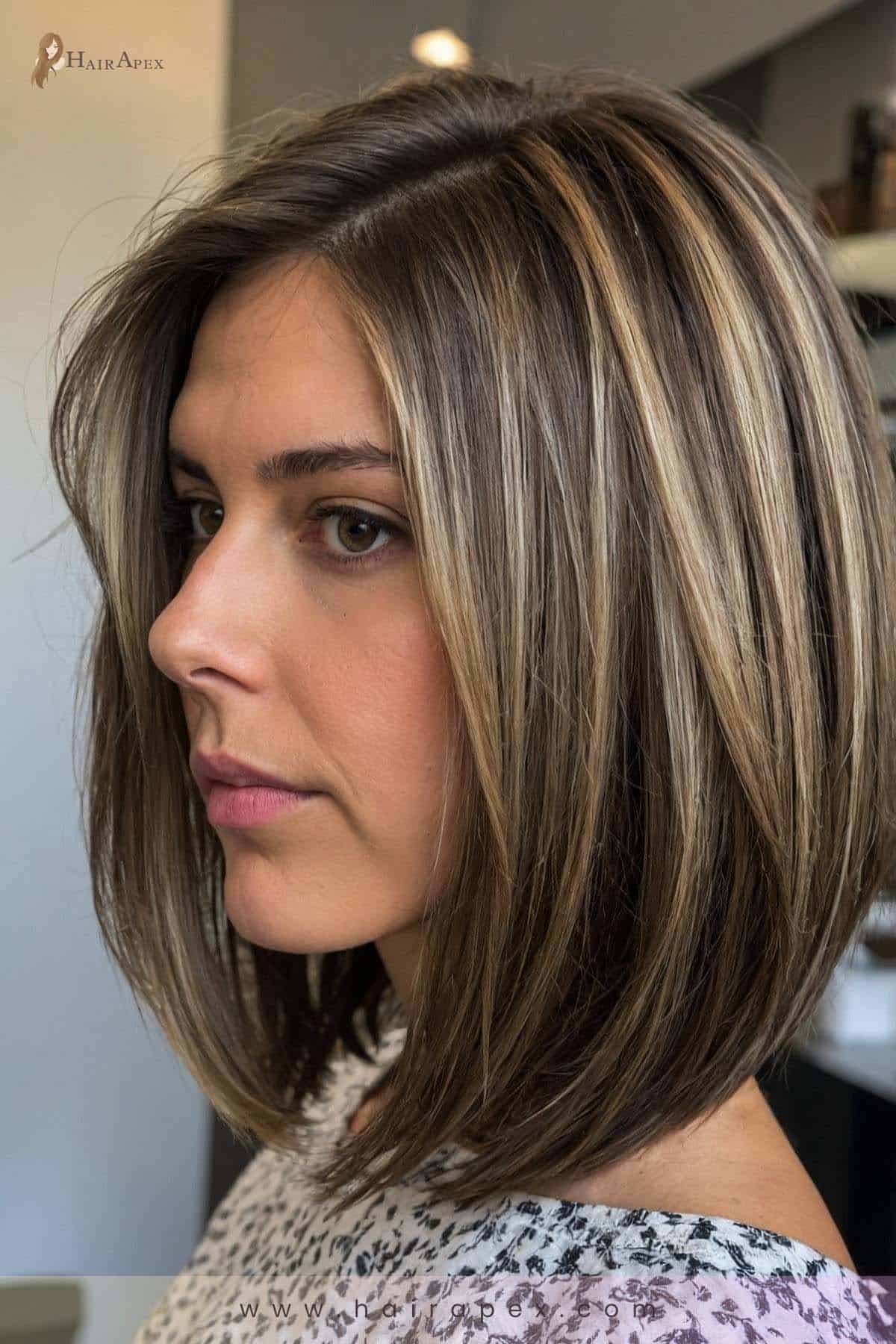 medium length haircut for thin fine hair 22