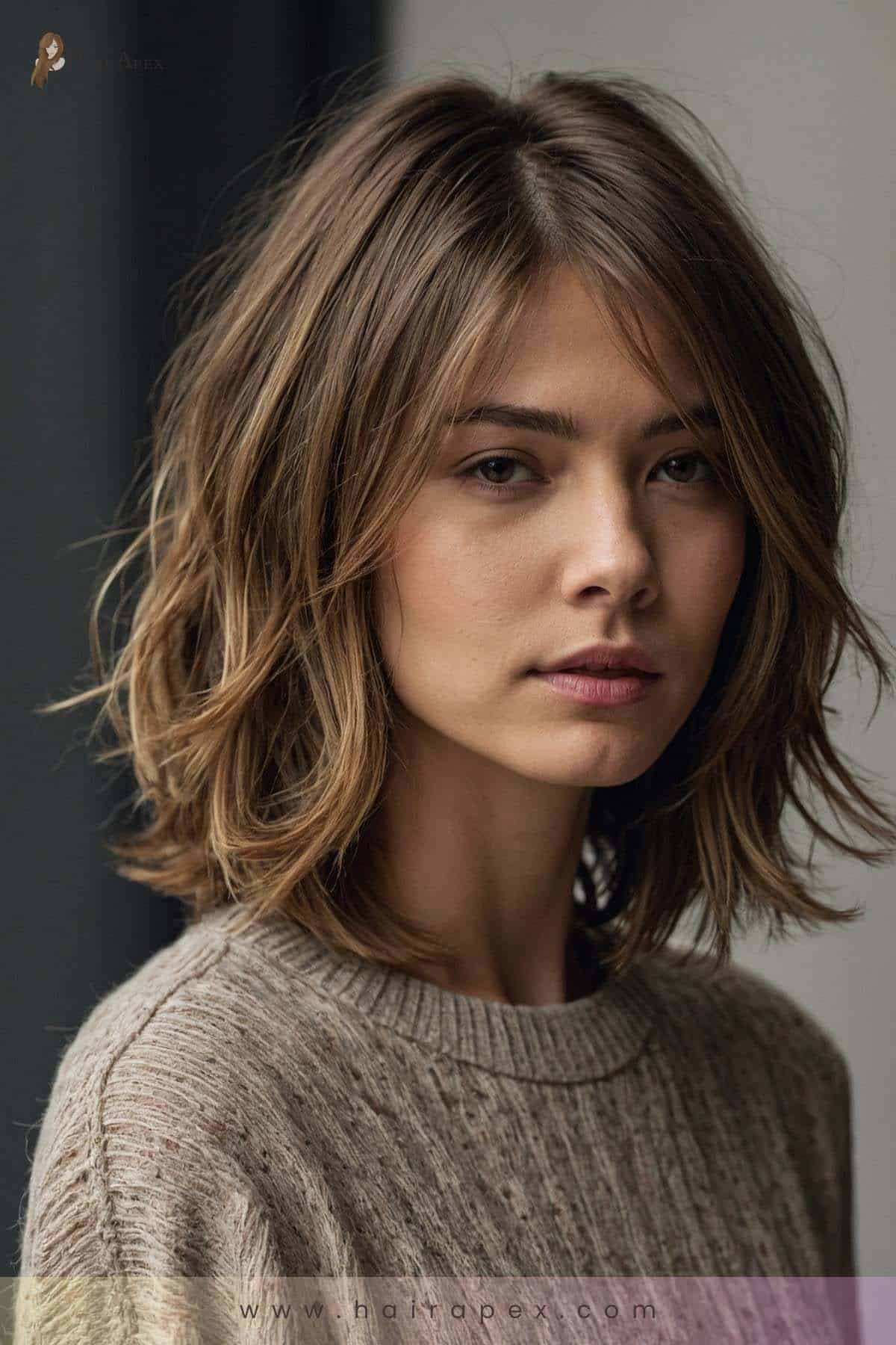 medium length haircut for thin fine hair 15