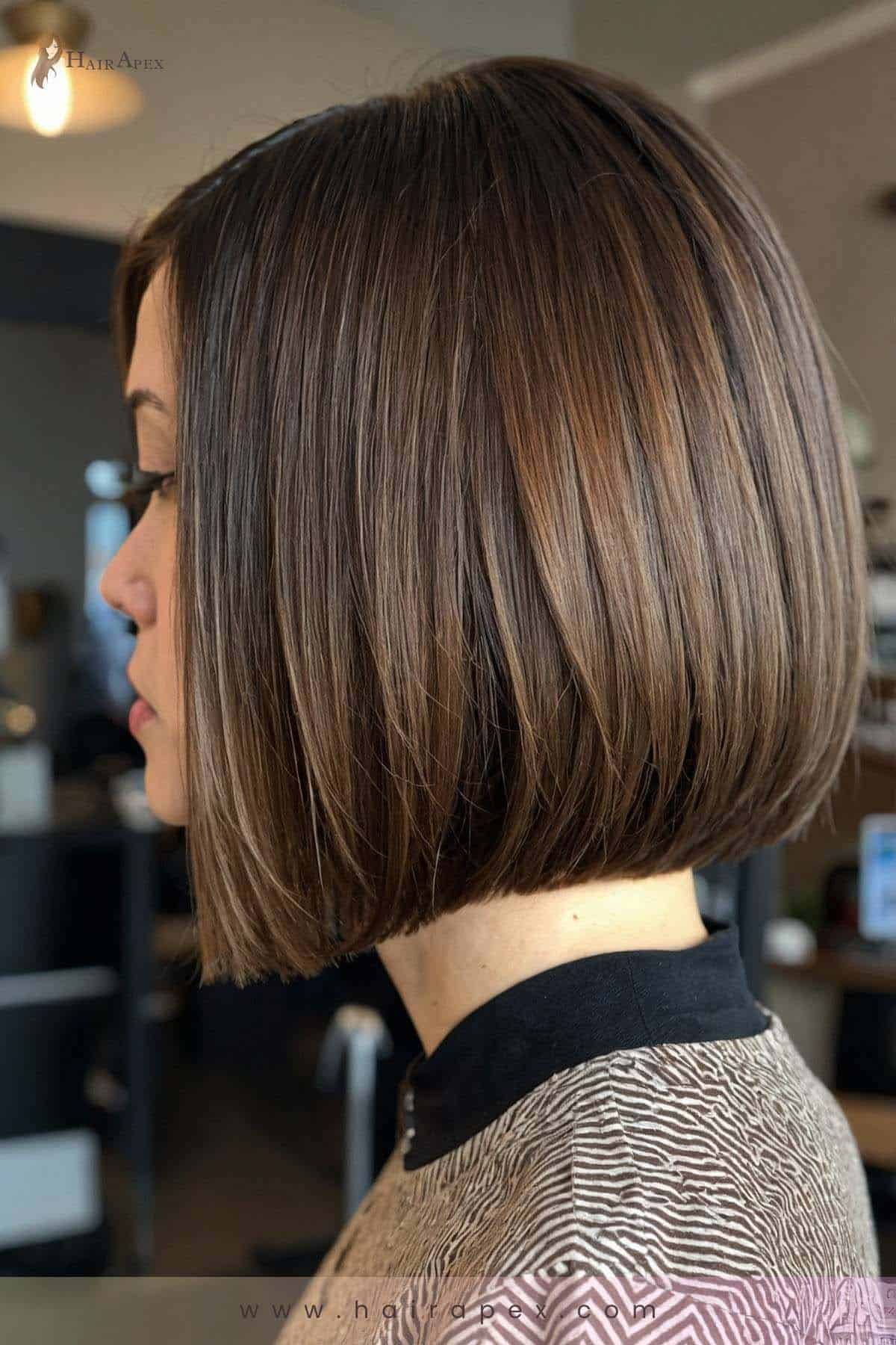 medium length haircut straight 12