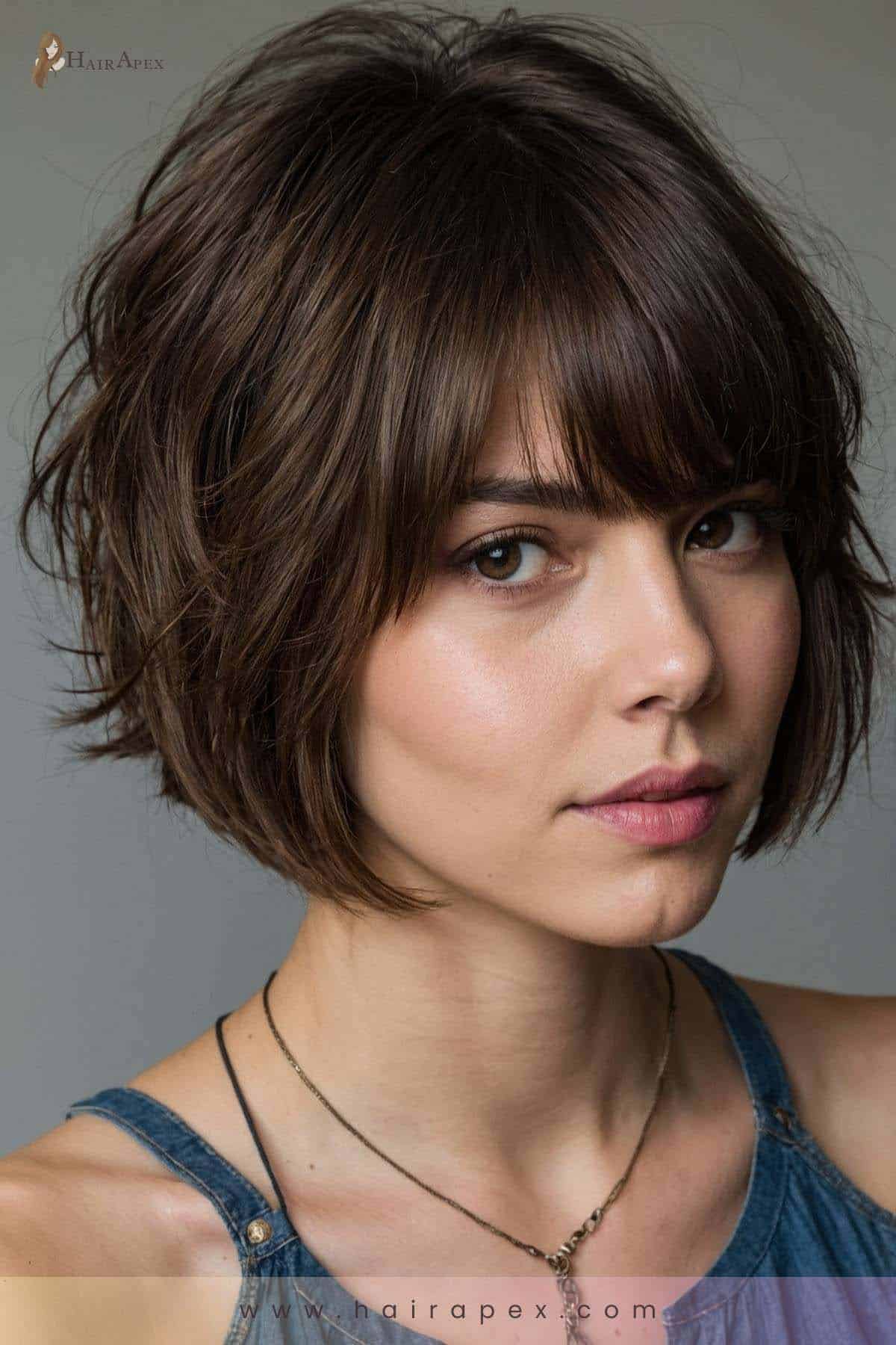 medium length haircut for thick hair 13