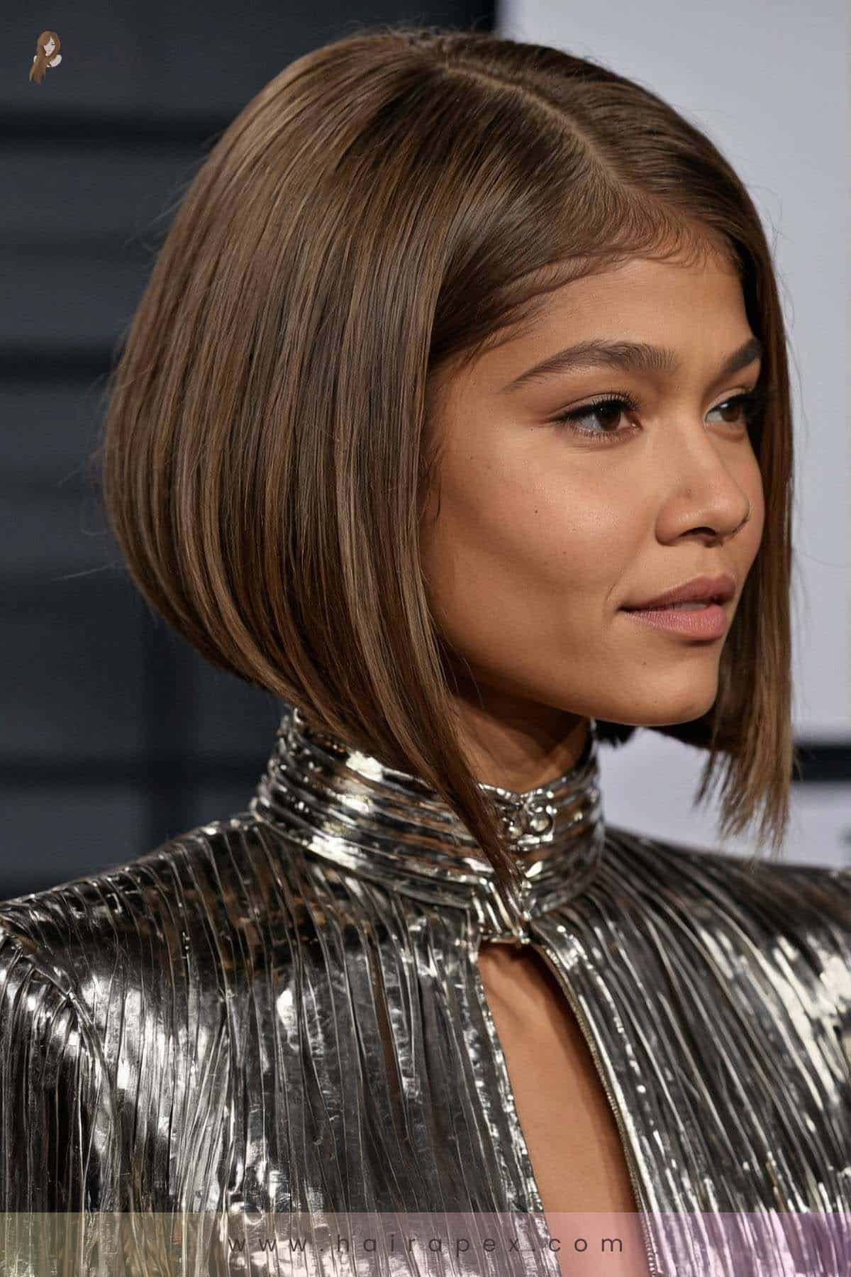 medium length haircut zendaya 4