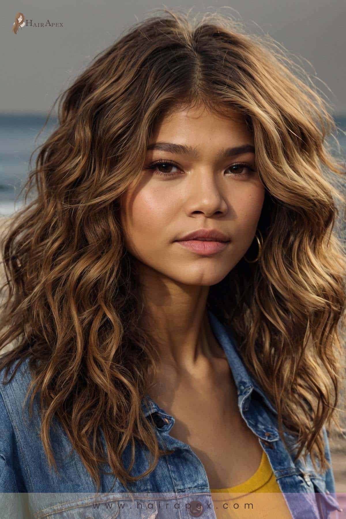 medium length haircut zendaya 11