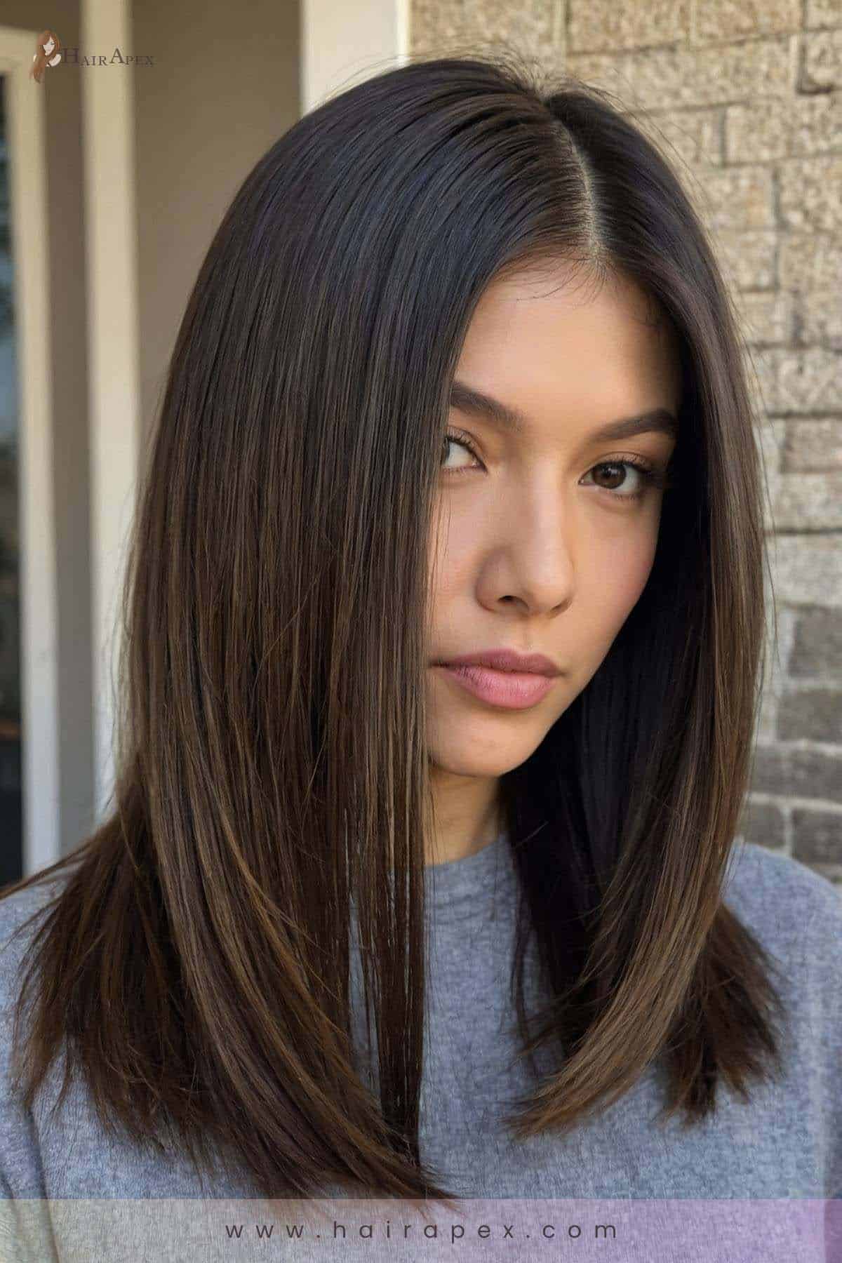 medium length haircut straight 28