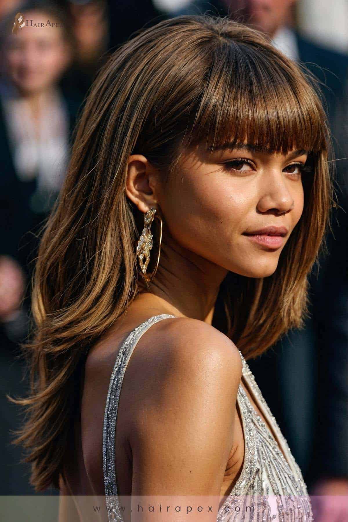 medium length haircut zendaya 22