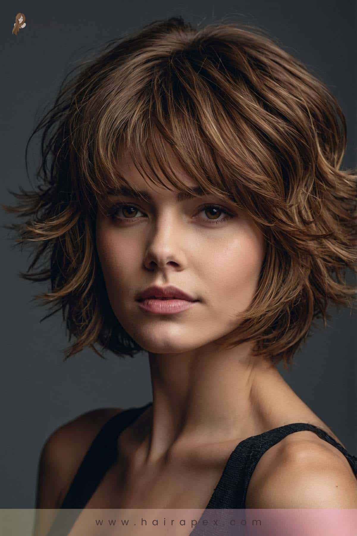 medium length haircut for thick hair 3