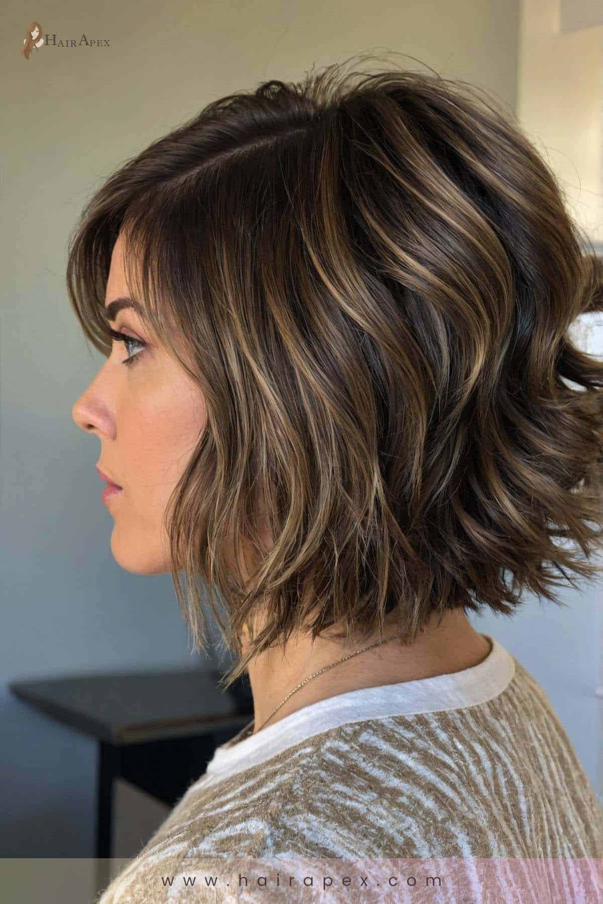 medium length haircut for fine hair 8