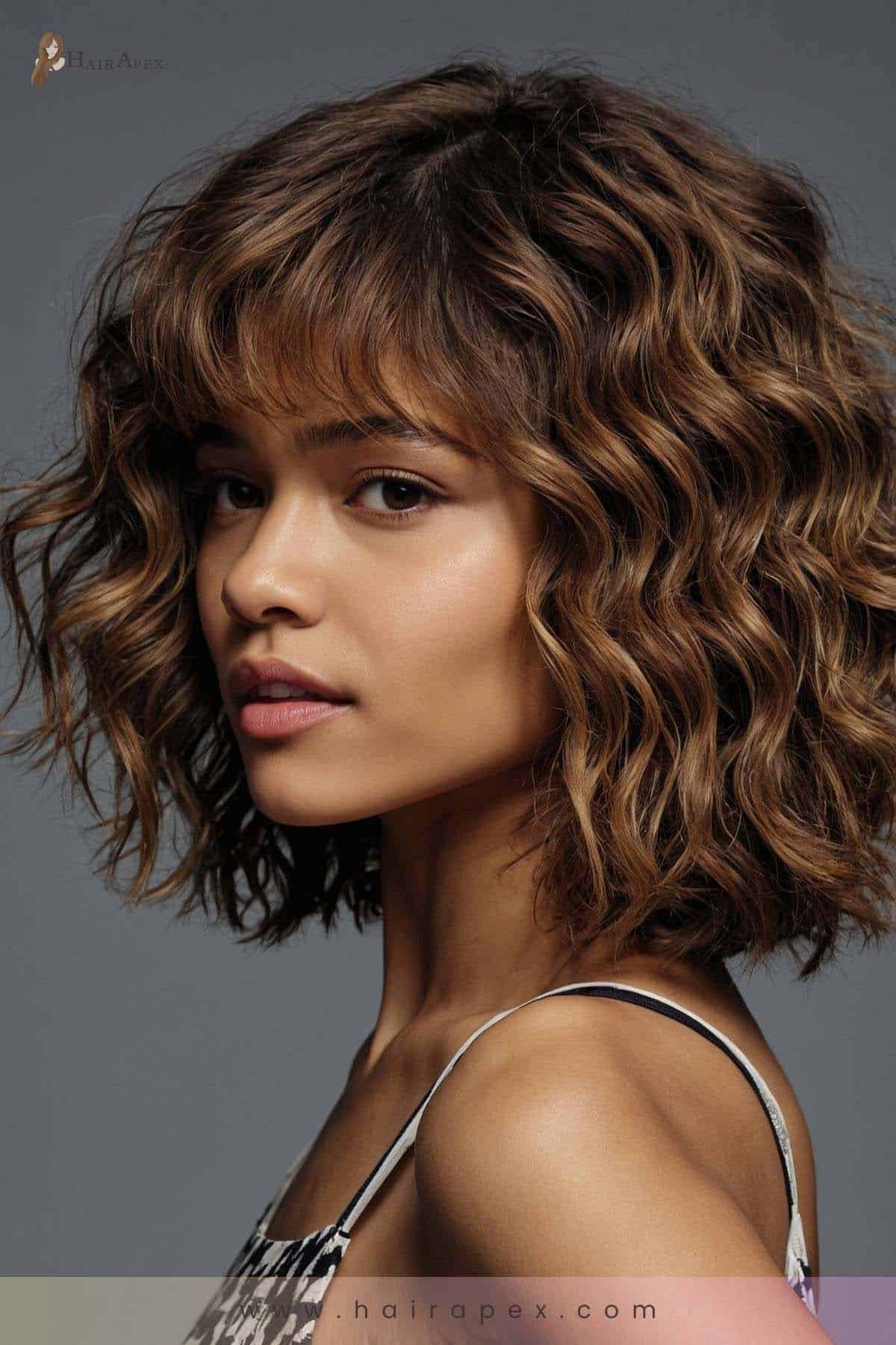 medium length haircut zendaya 2