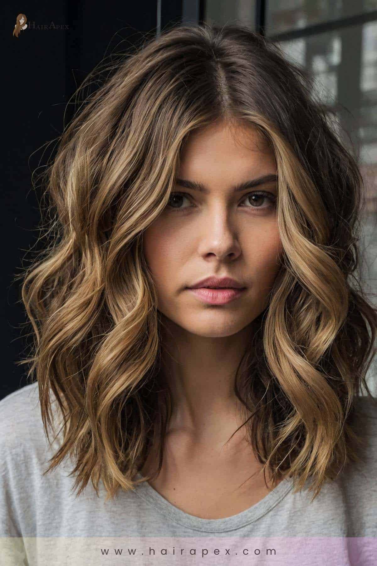 medium length haircut for thick hair 27