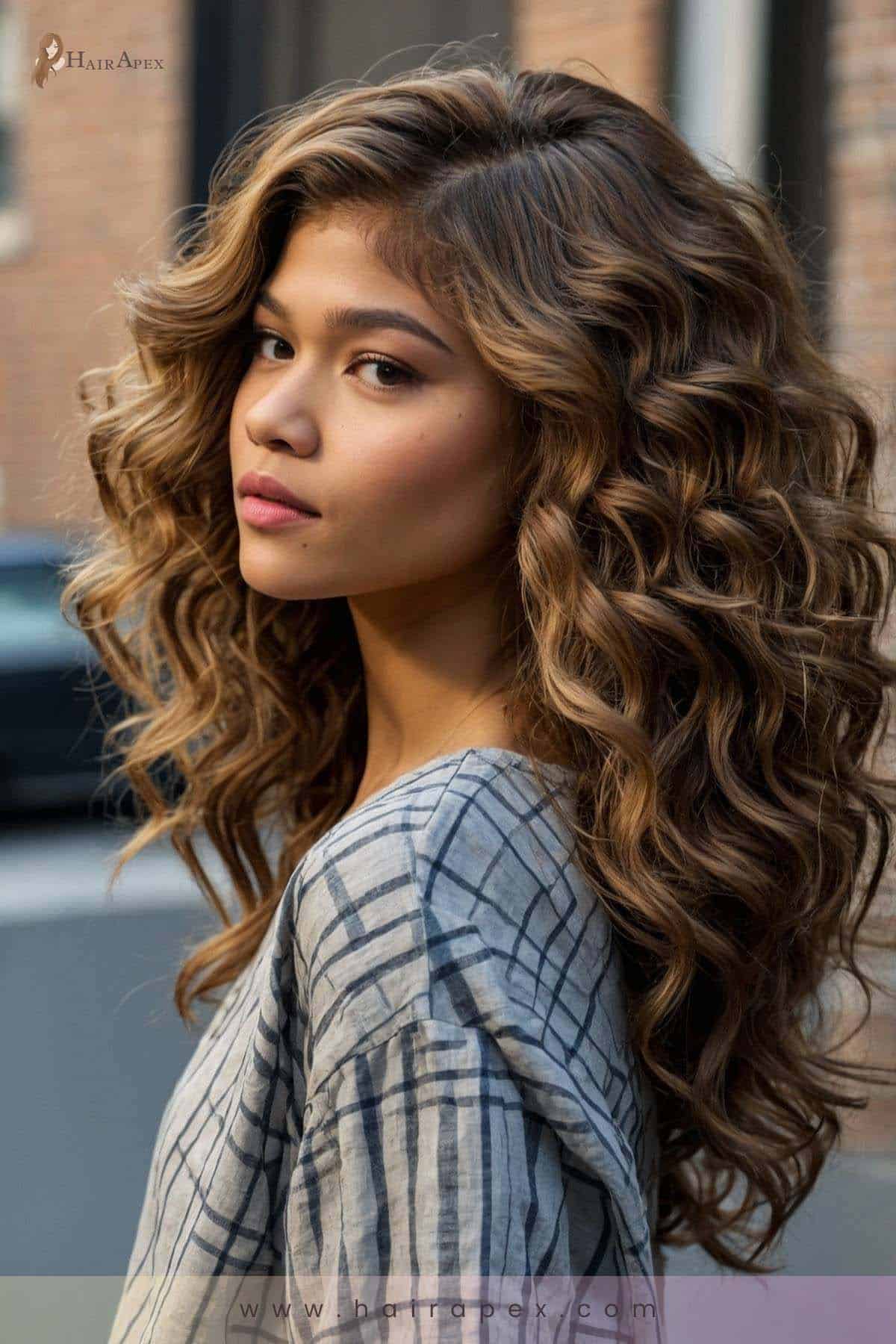 medium length haircut zendaya 16