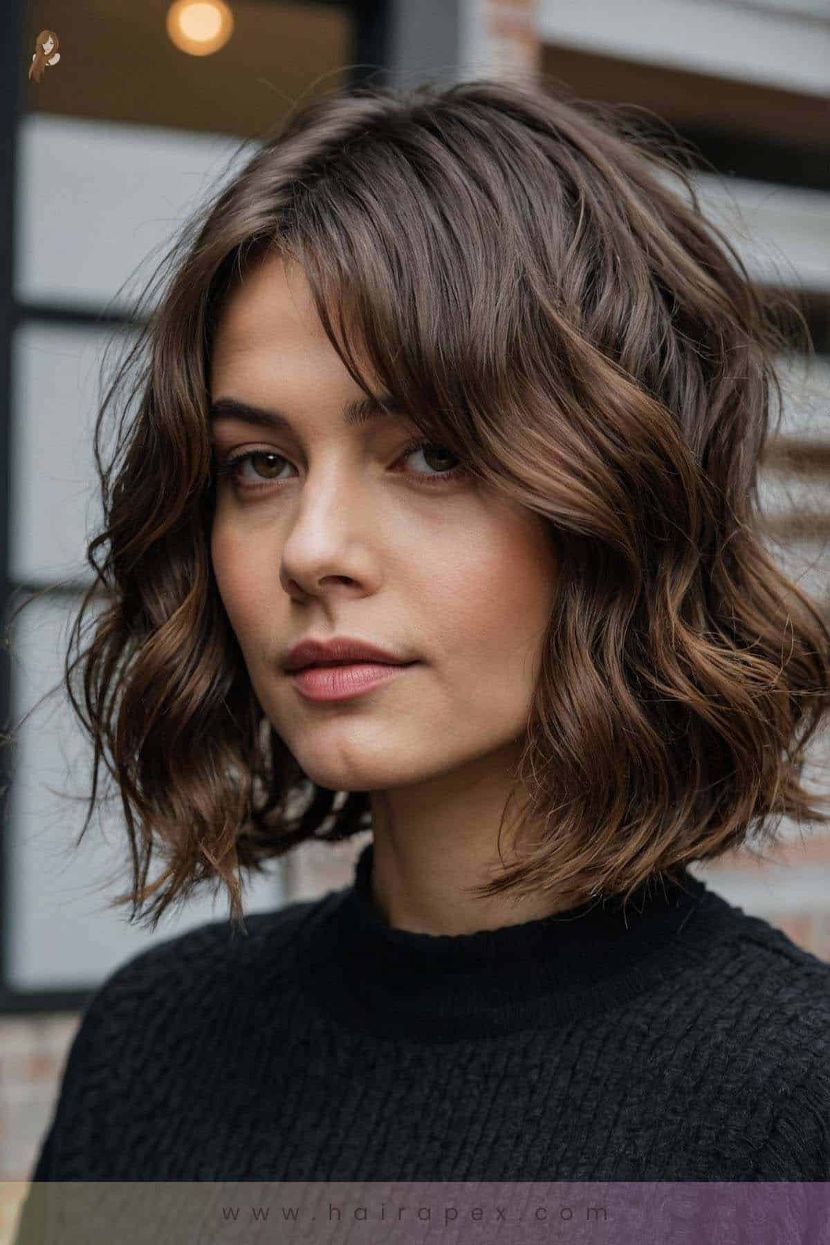 medium length haircut for fine hair 19