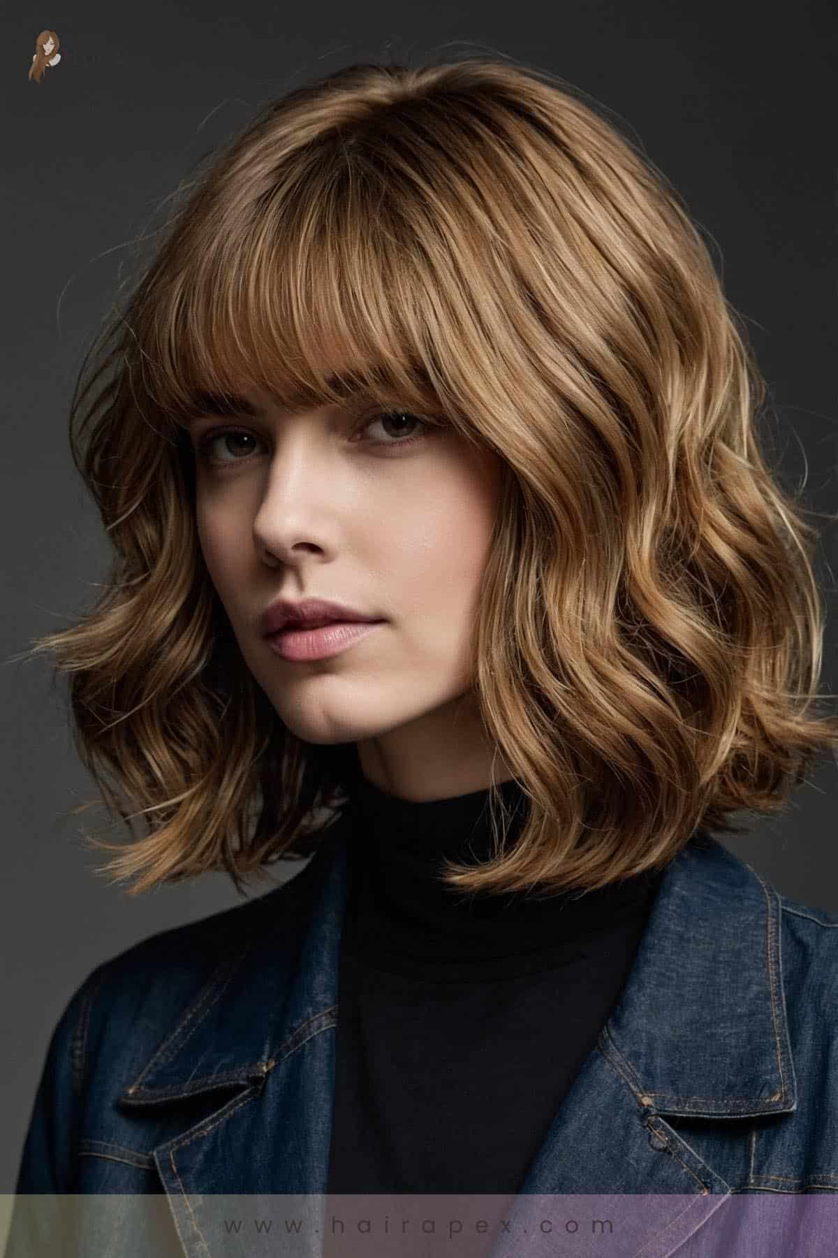 medium length haircut for round faces 9