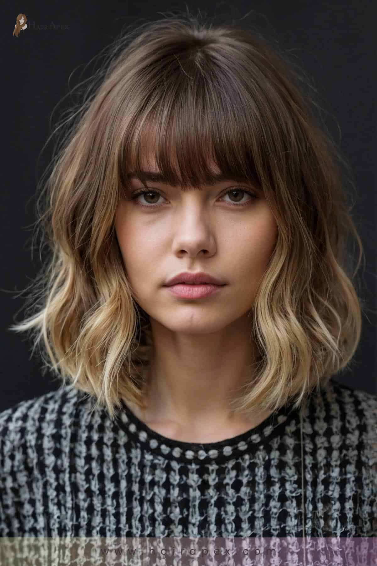 medium length haircut for round faces 29