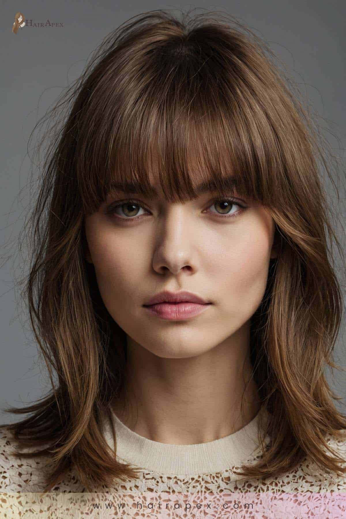 medium length haircut for fine hair 11