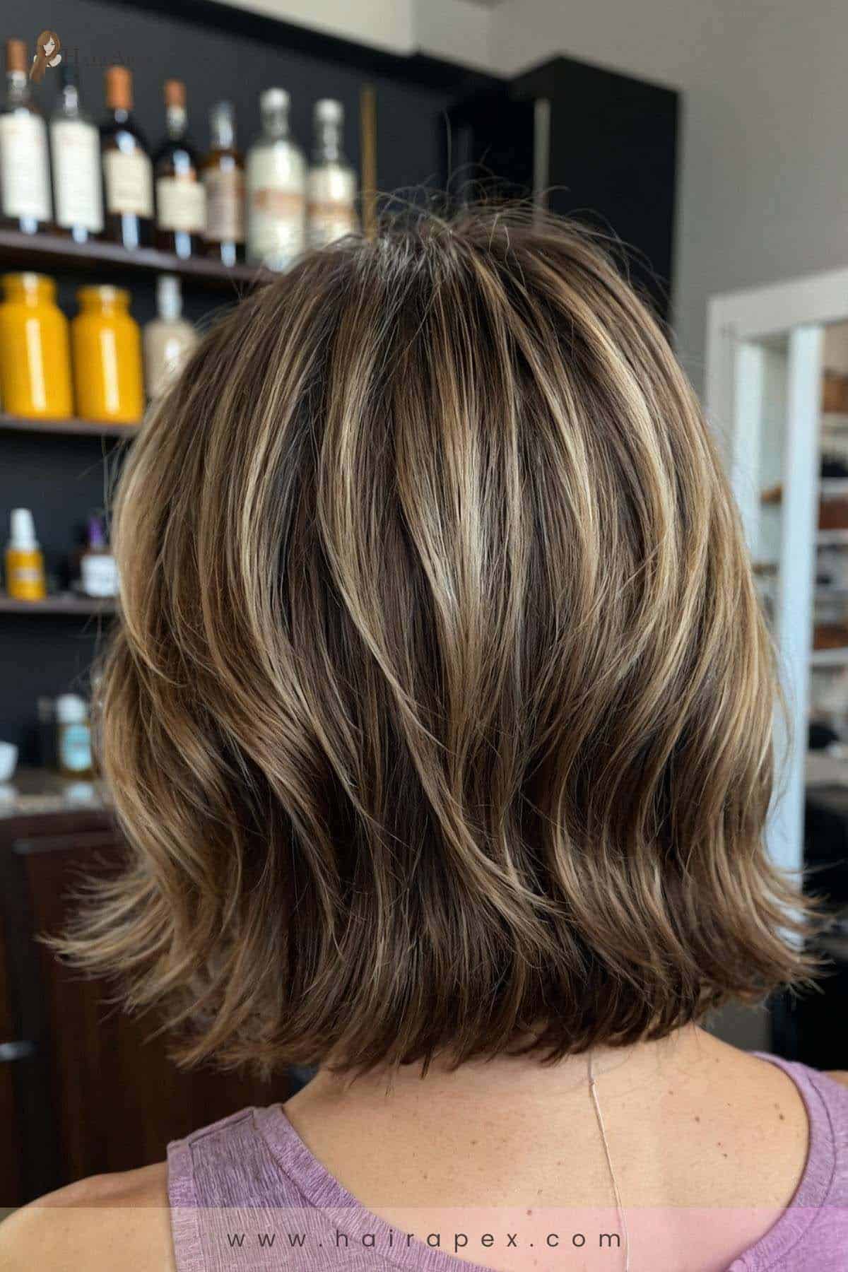 medium length haircut for thin fine hair 14