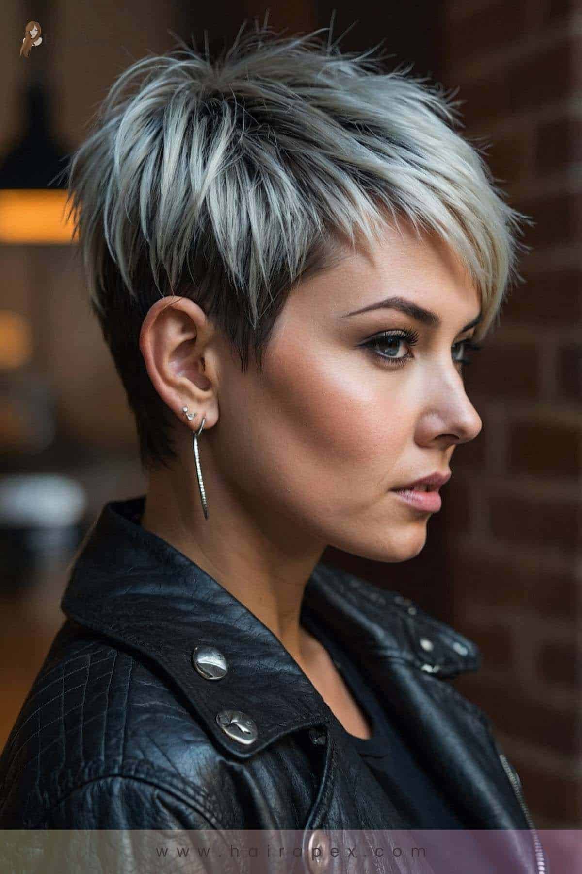 1. Edgy Punk Pixie Cut 2