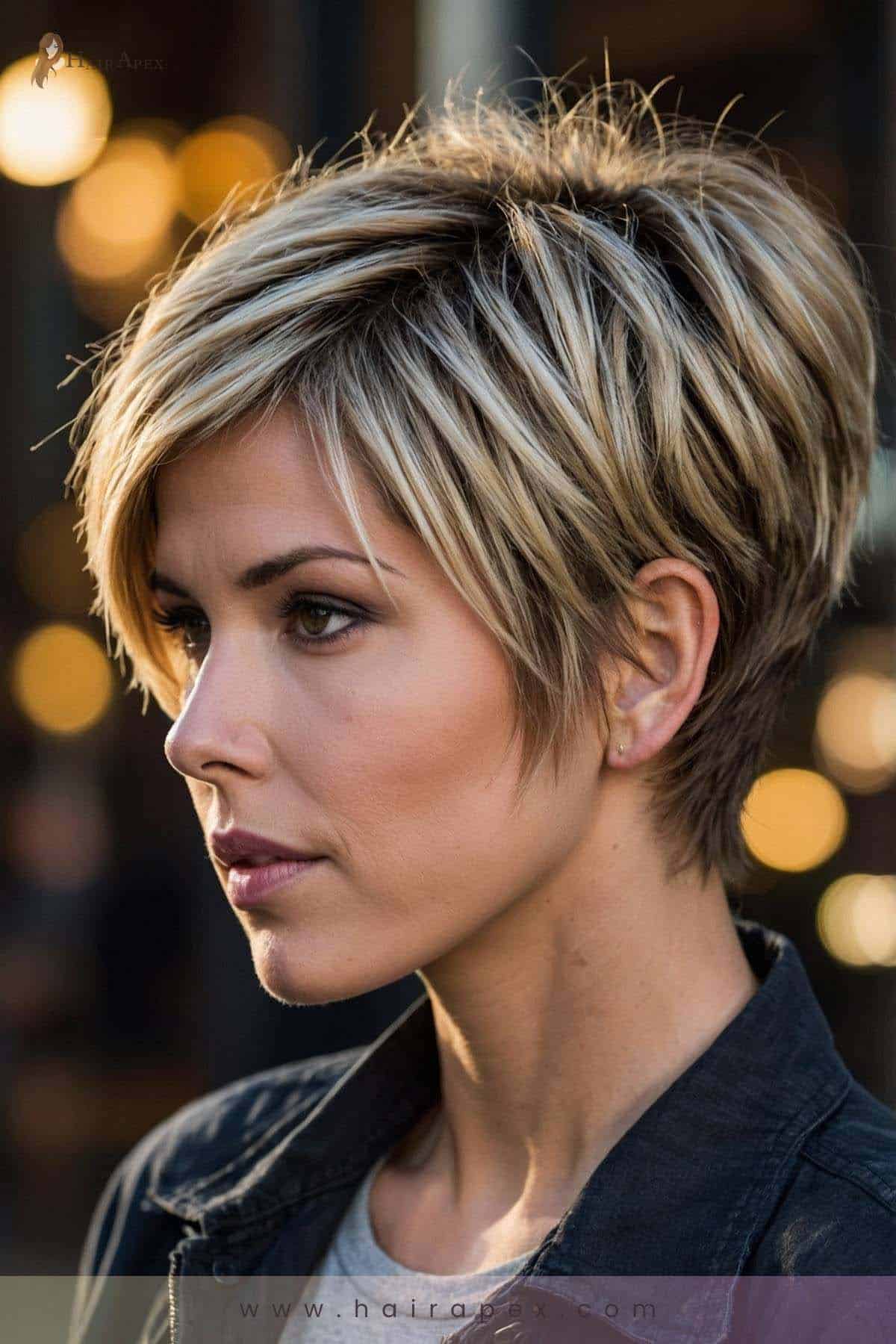 14. Short Layered Pixie 2