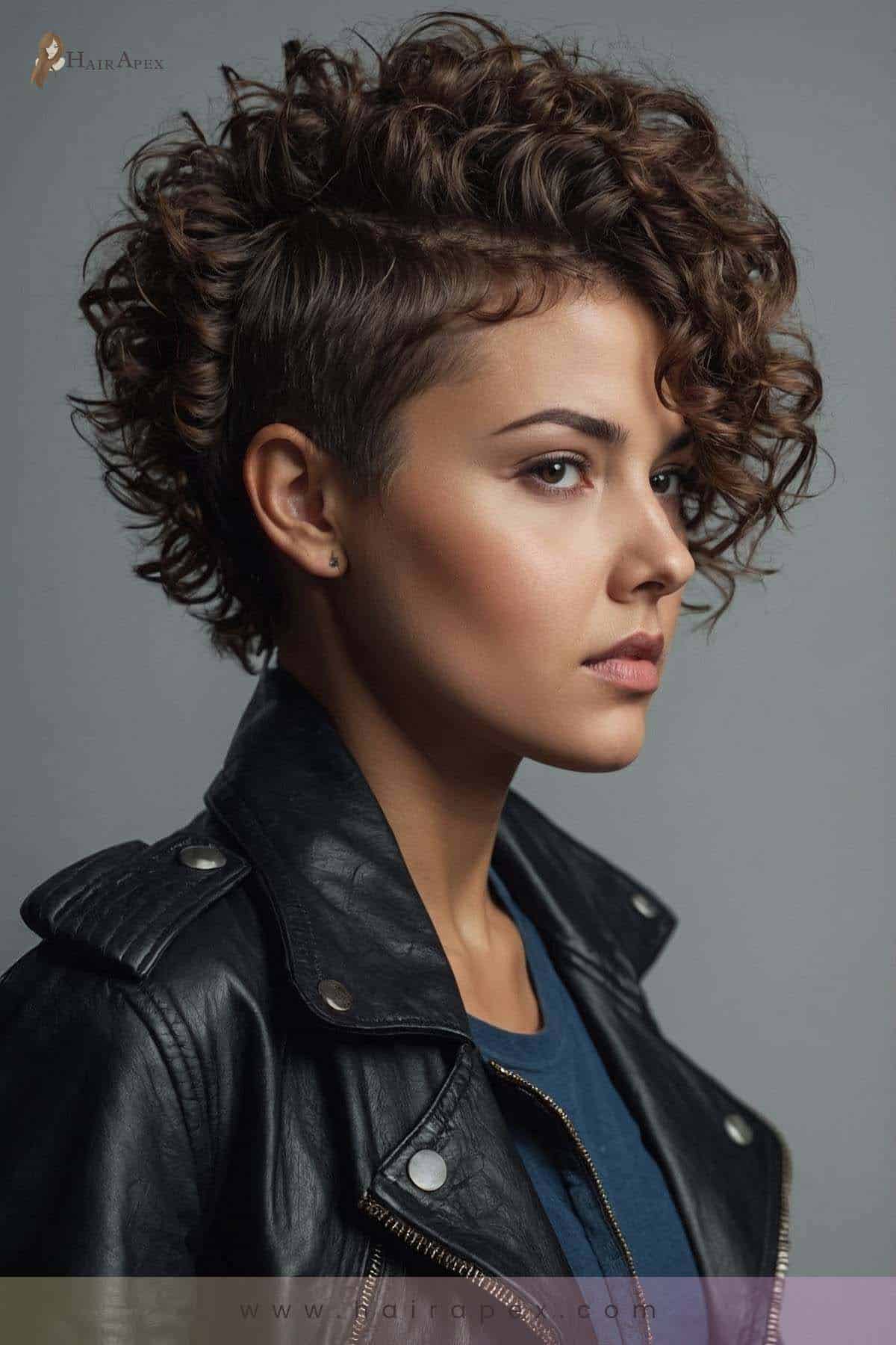 15. Edgy Curly Mohawk 1