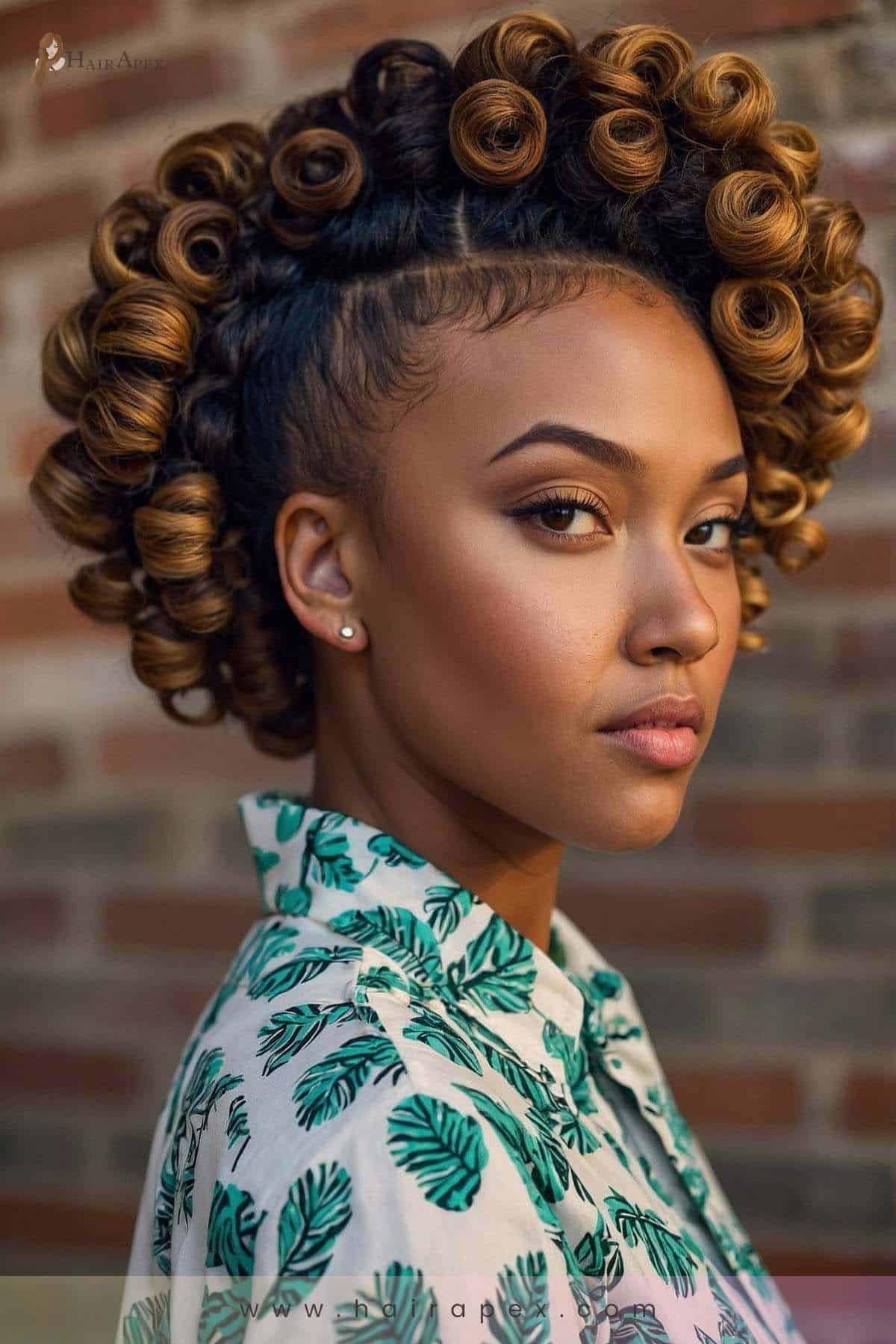 18. Short Bantu Knots 1