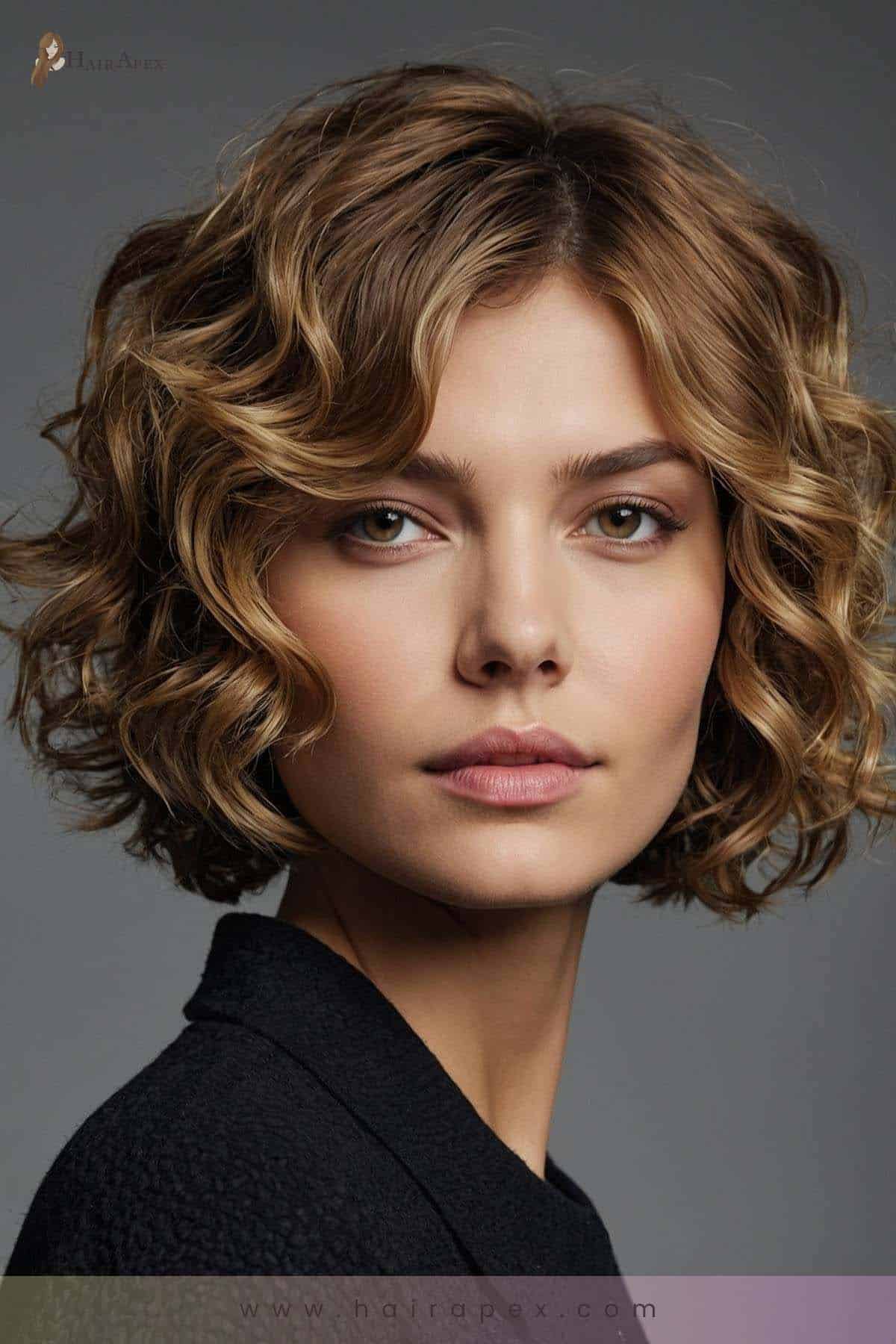 2. Side Parted Bob For Round Faces 1