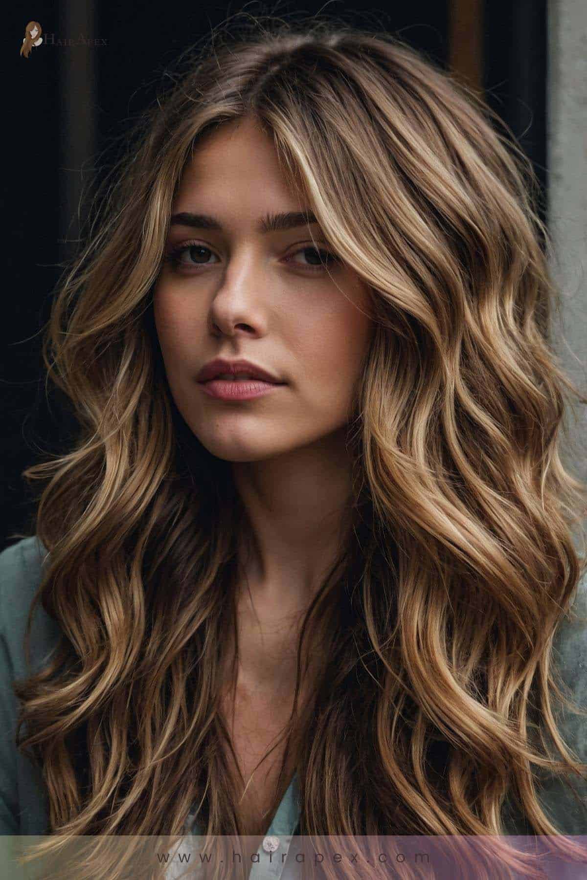 2. Wavy Hair Layers 1