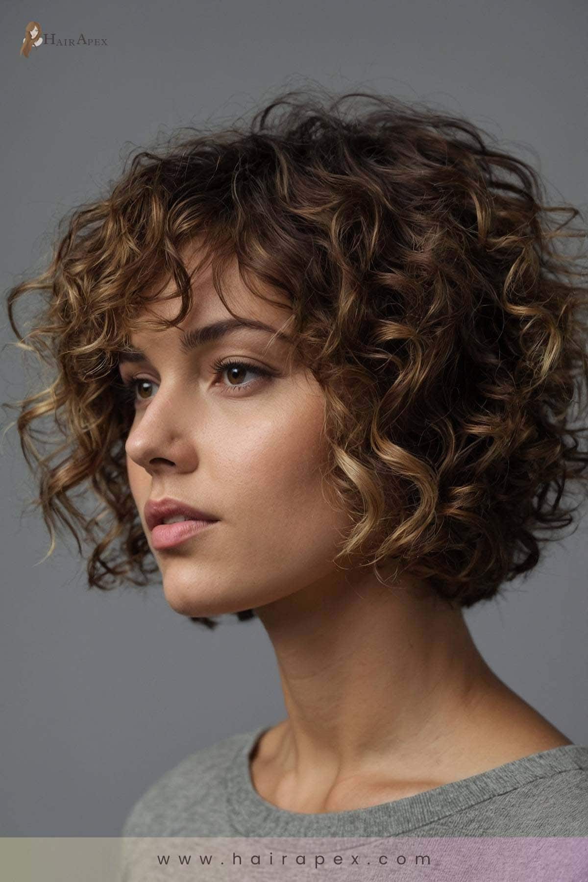 23. Highlighted Curly Bob 1