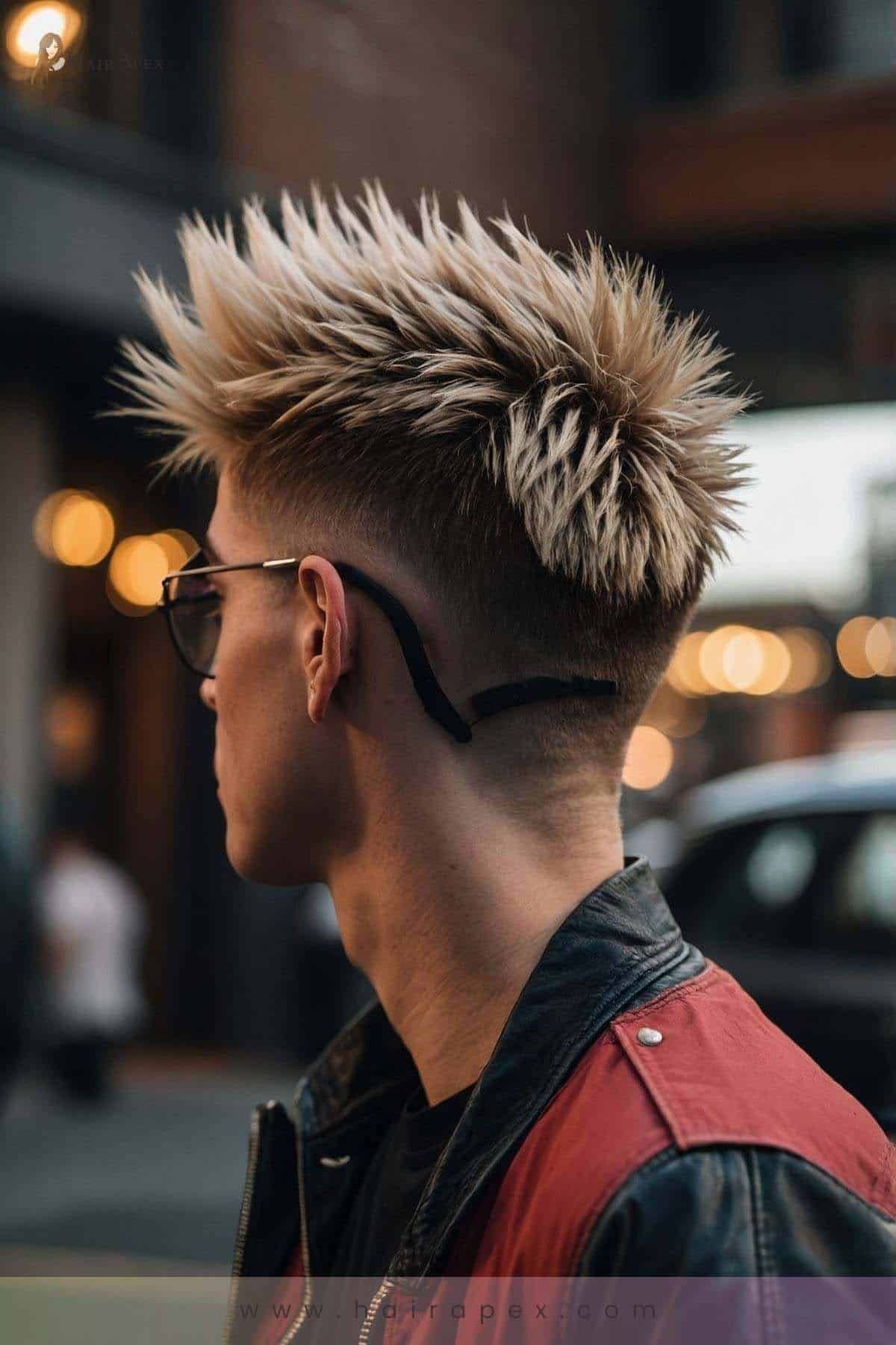 26. Dramatic Spiky Undercut 2