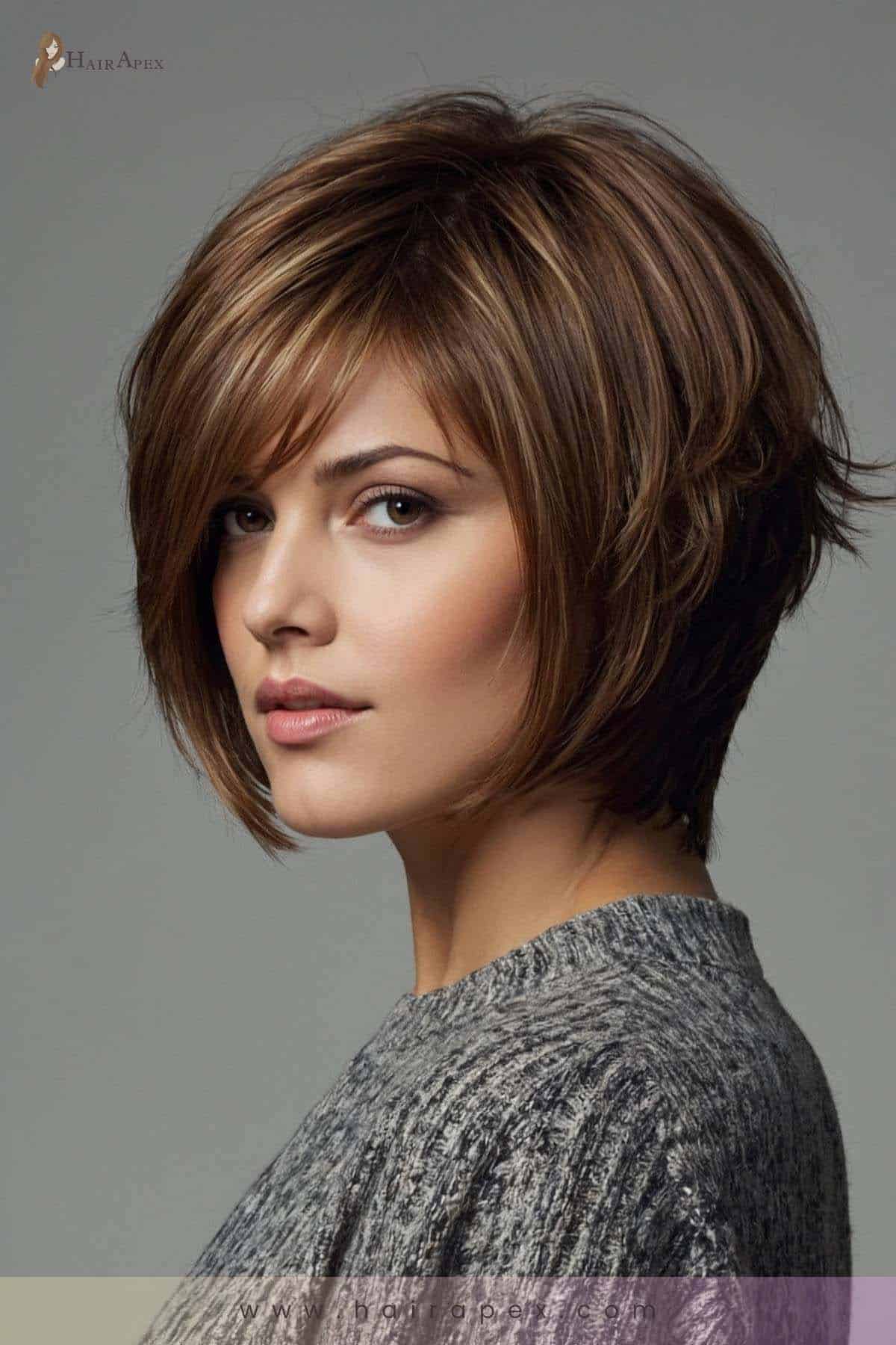 3. Layered Stacked Bob 1