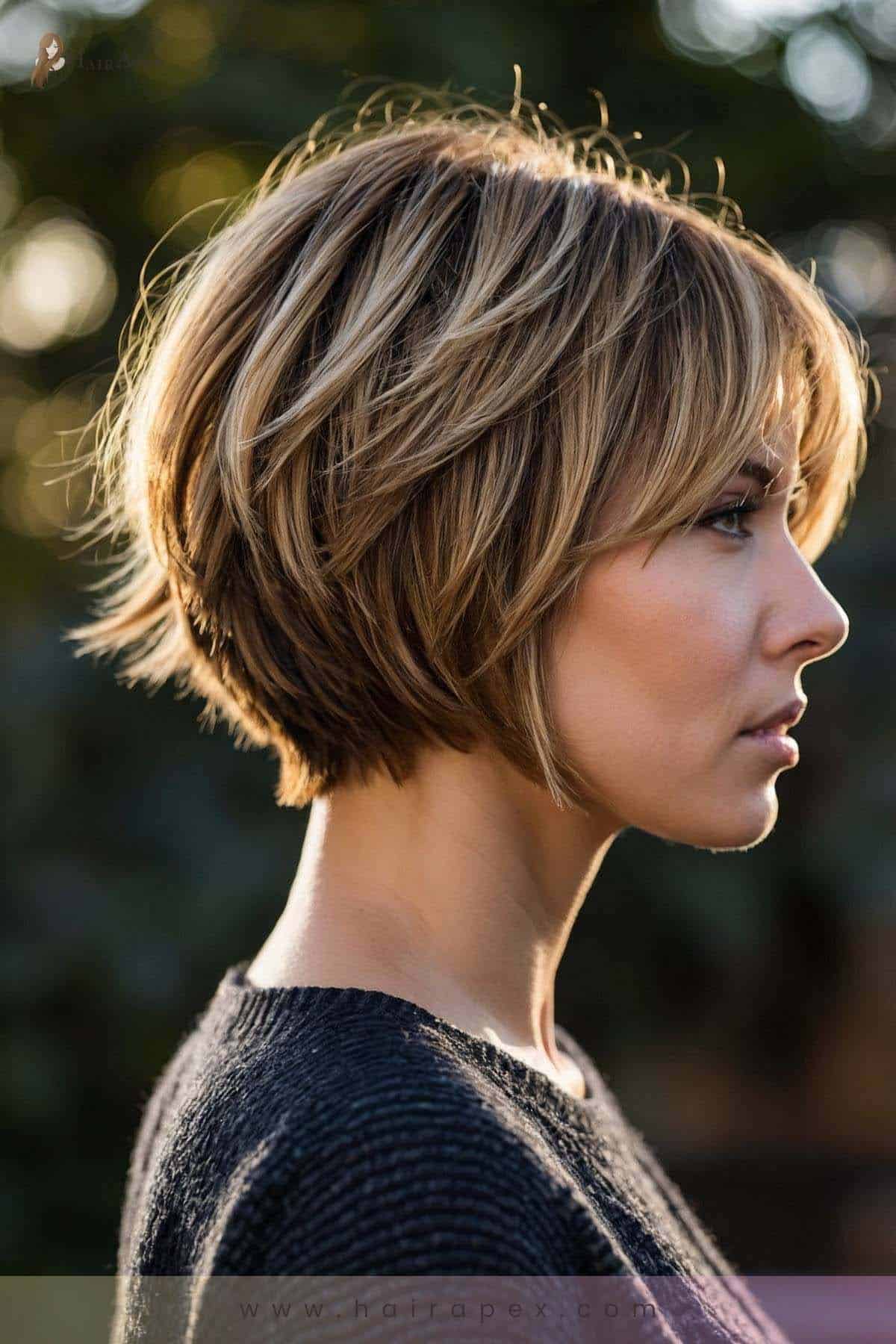 3. Voluminous Layered Bob 2